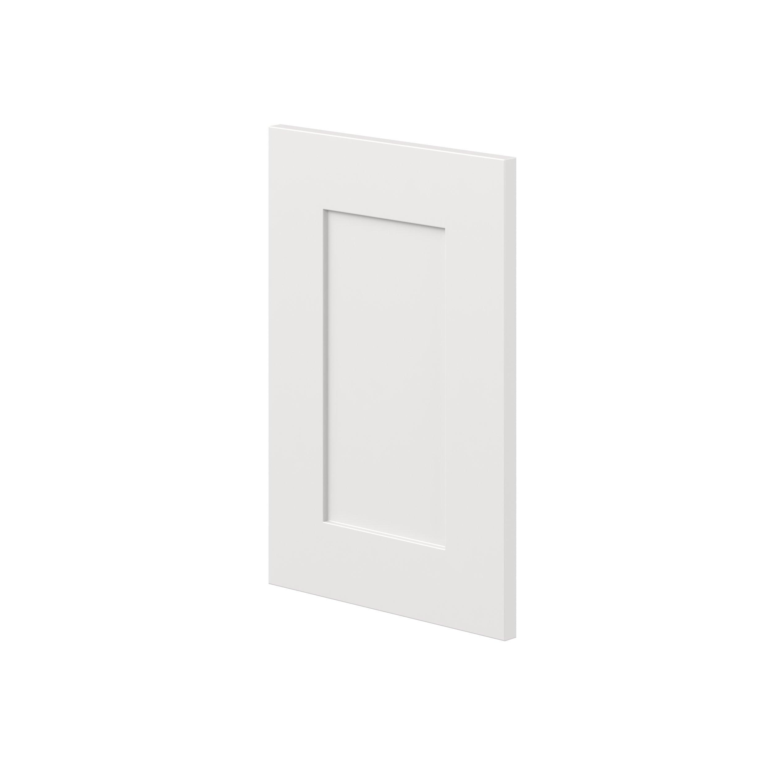 Candler Warm White 13.5 x 20 in. Cabinet Door
