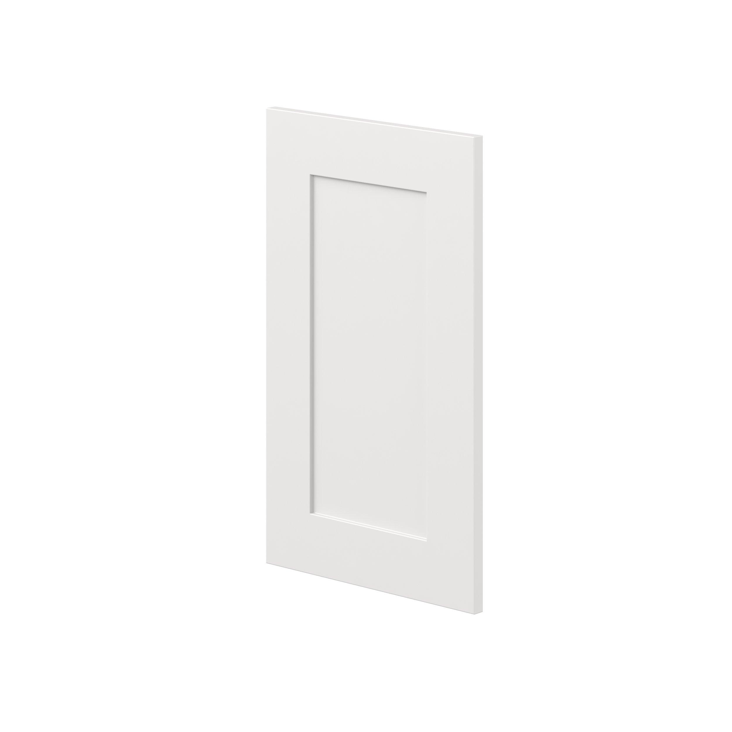 Candler Warm White 15 x 25 in. Cabinet Door