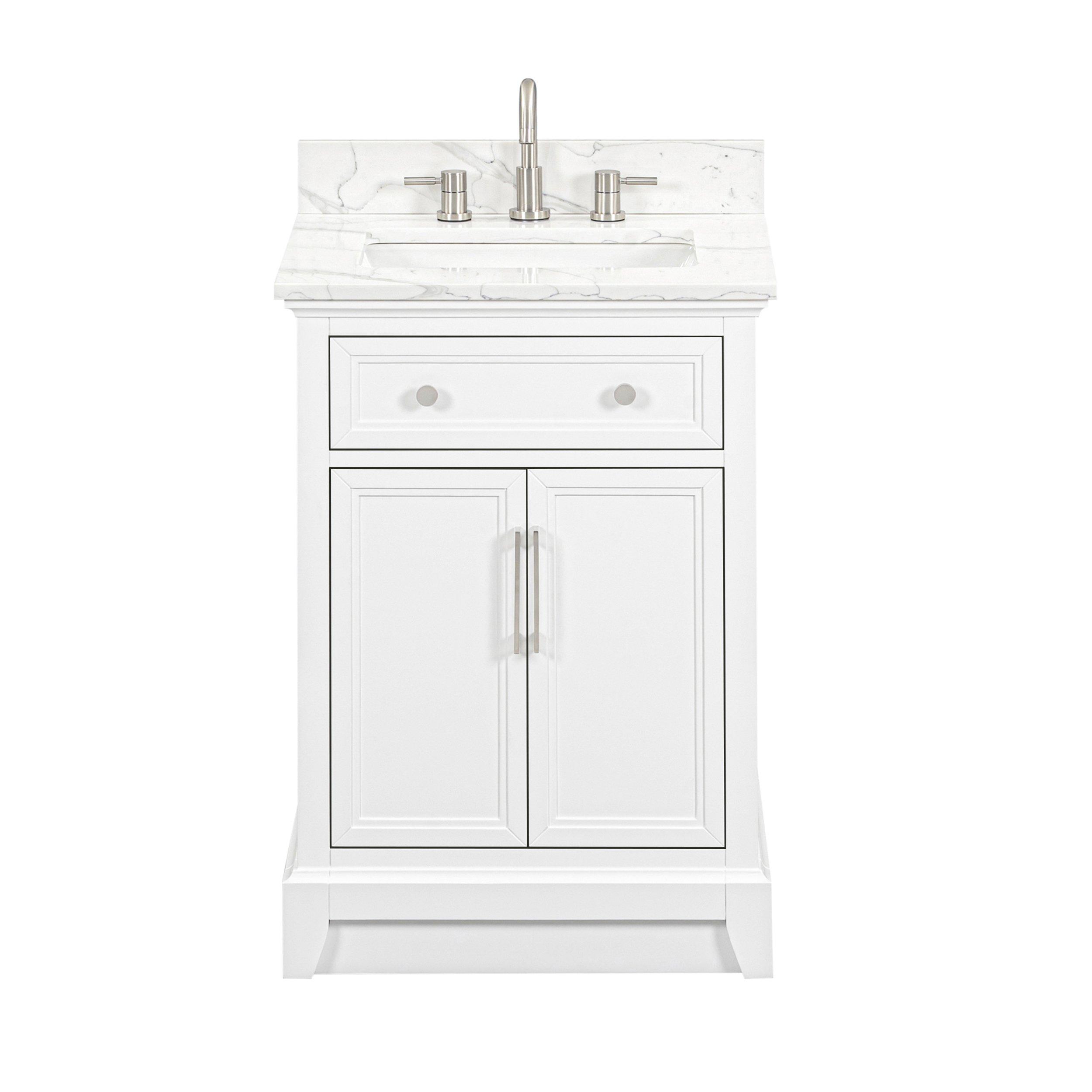 Aurora Vanity with Quartz Top