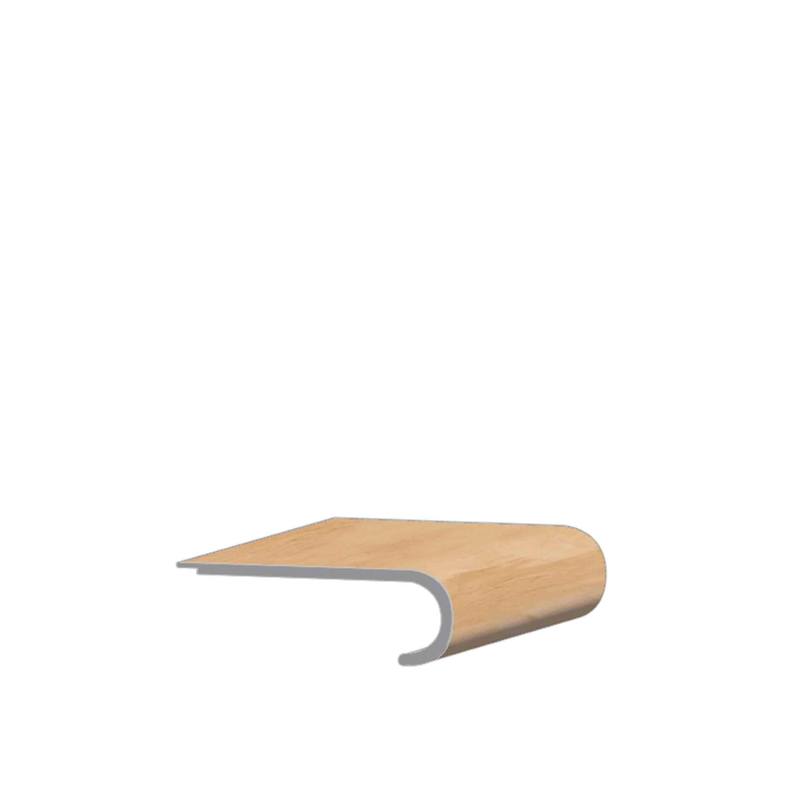 Spalted Maple 47in. Vinyl First Stair Nosing