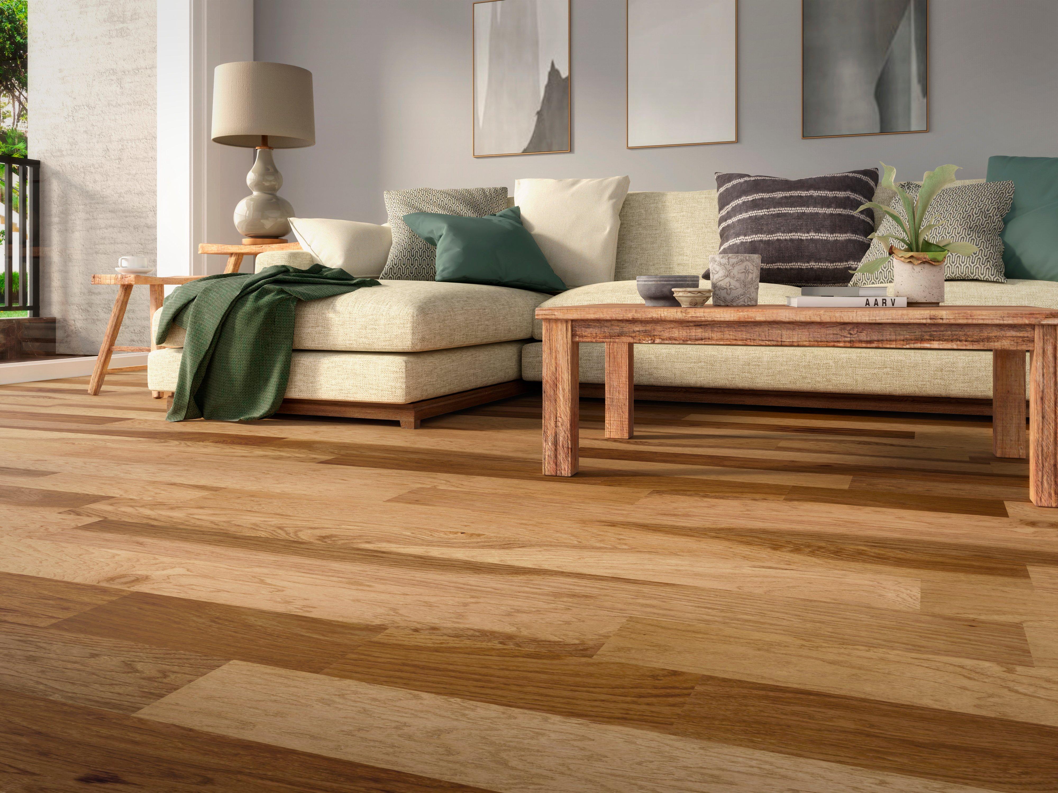 Cinnamon Hickory Smooth Engineered Hardwood