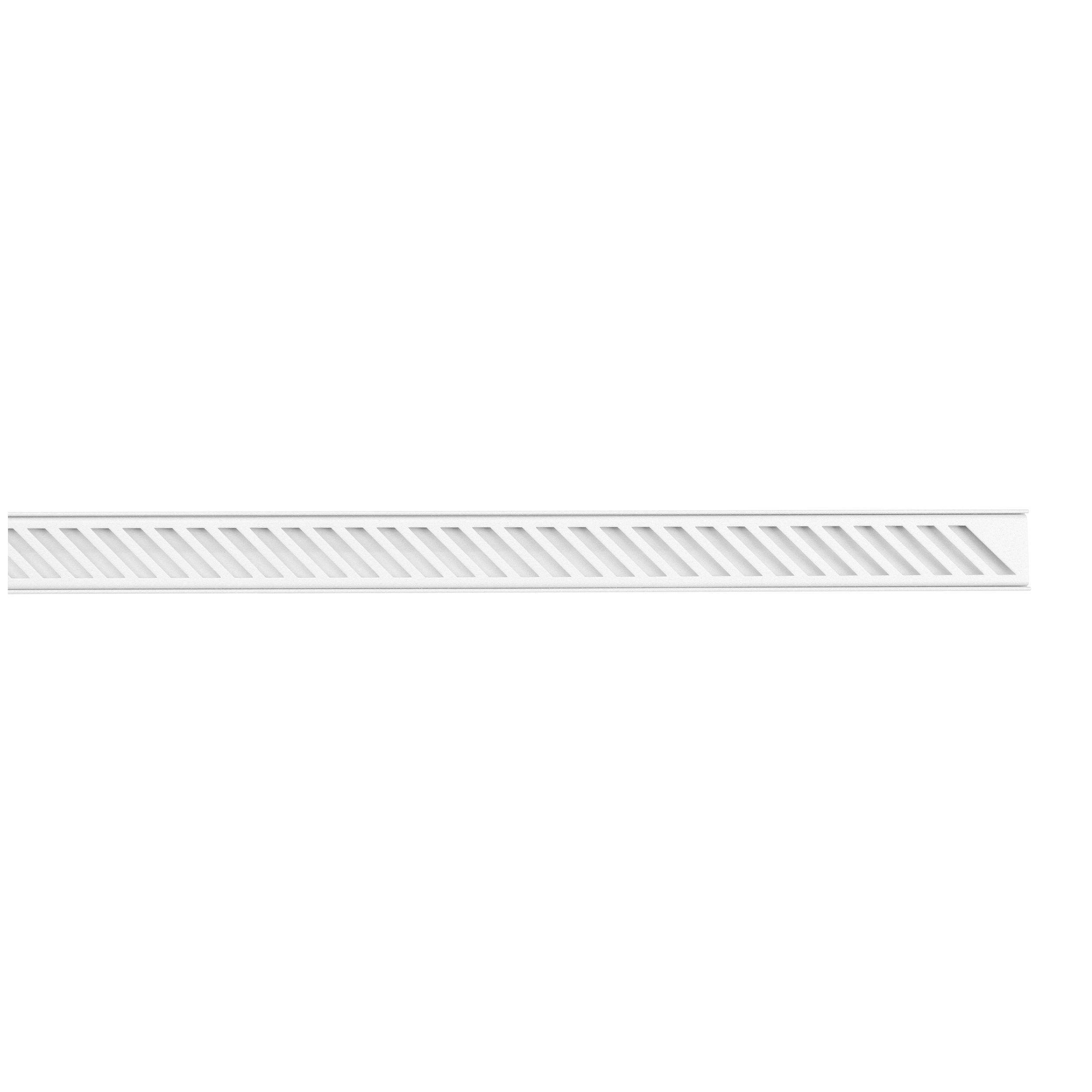 Schluter Kerdi-Line 4ft. Vario Slant Linear Drain Matte White