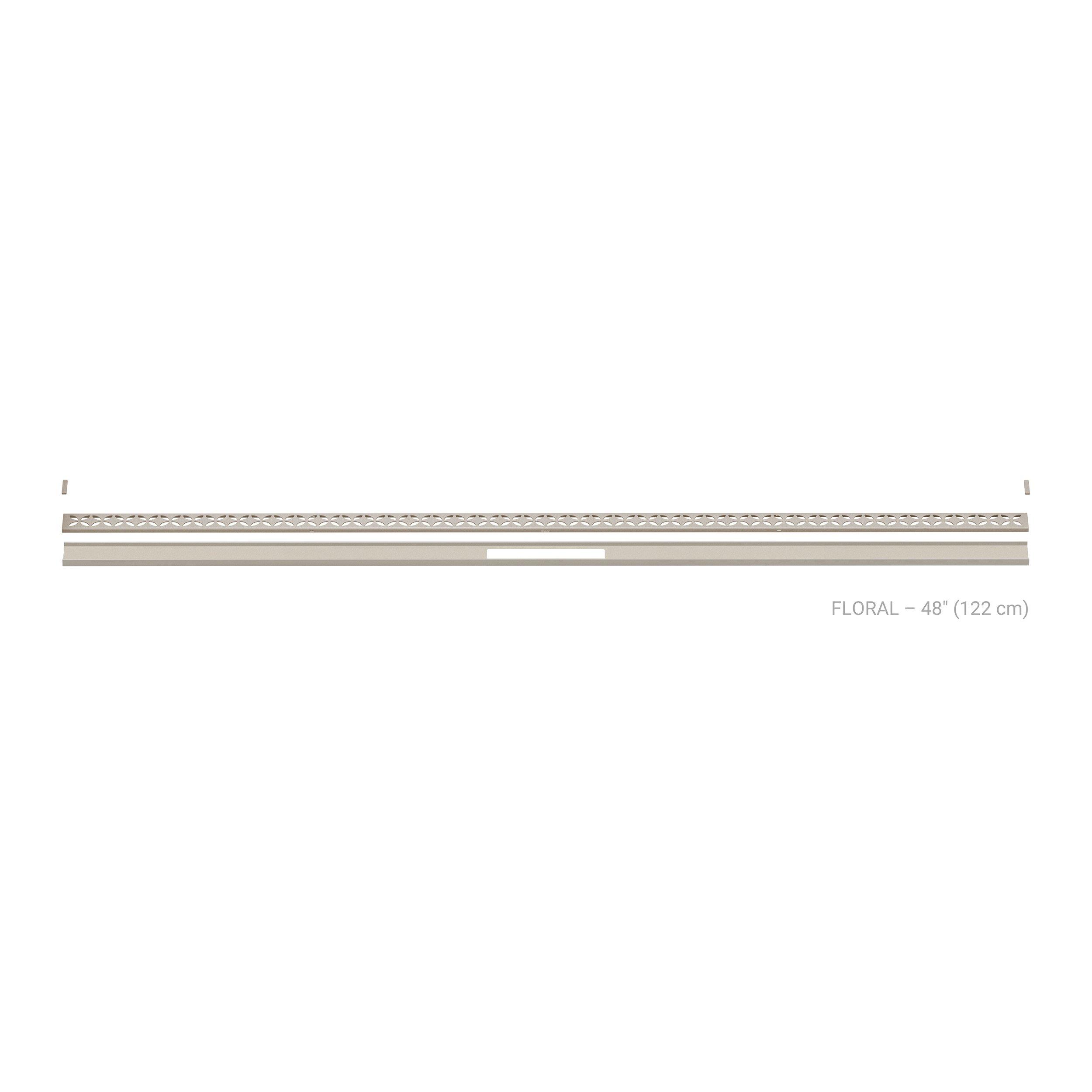 Schluter Kerdi-Line Vario Floral Linear Drain