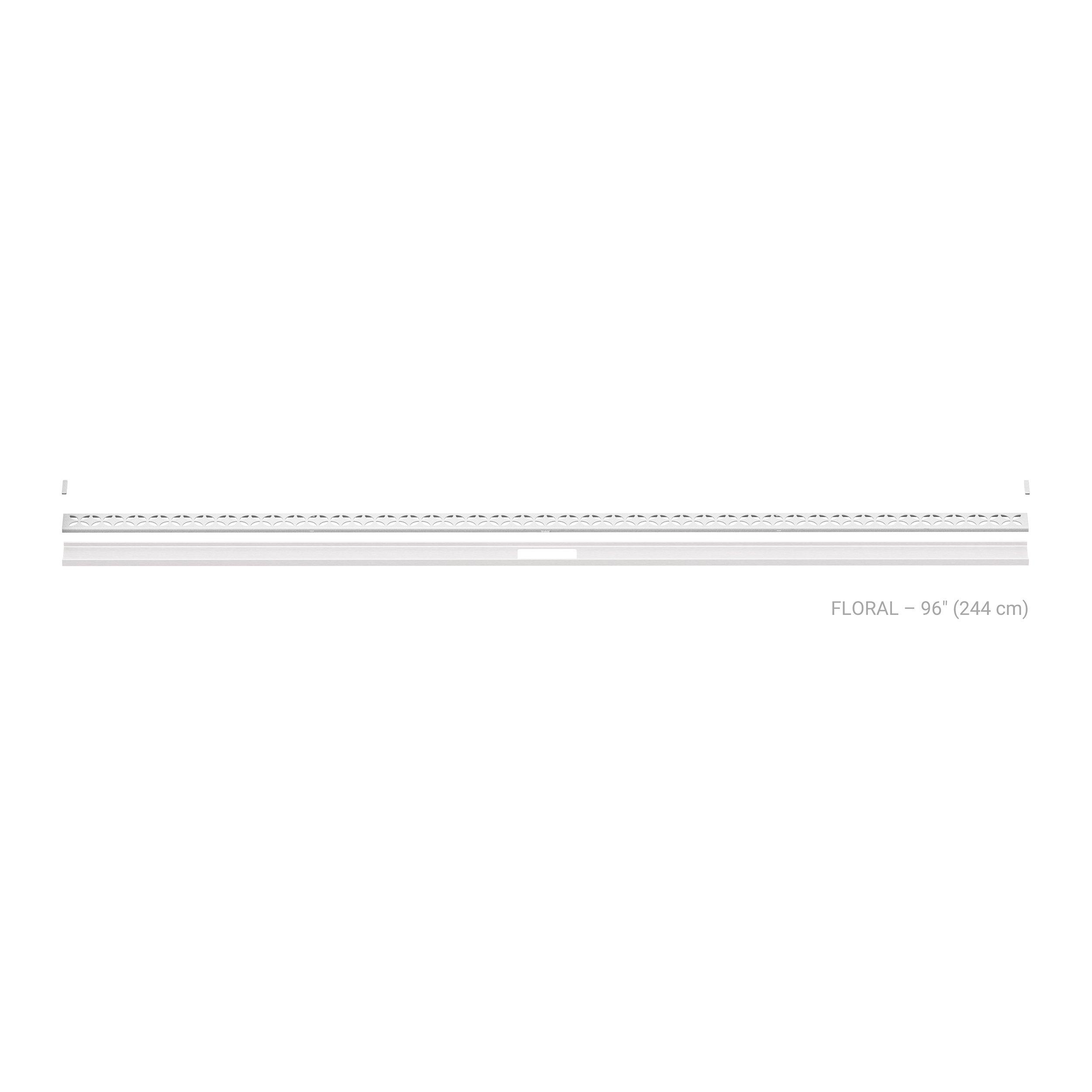 Schluter Kerdi-Line Vario Floral Linear Drain