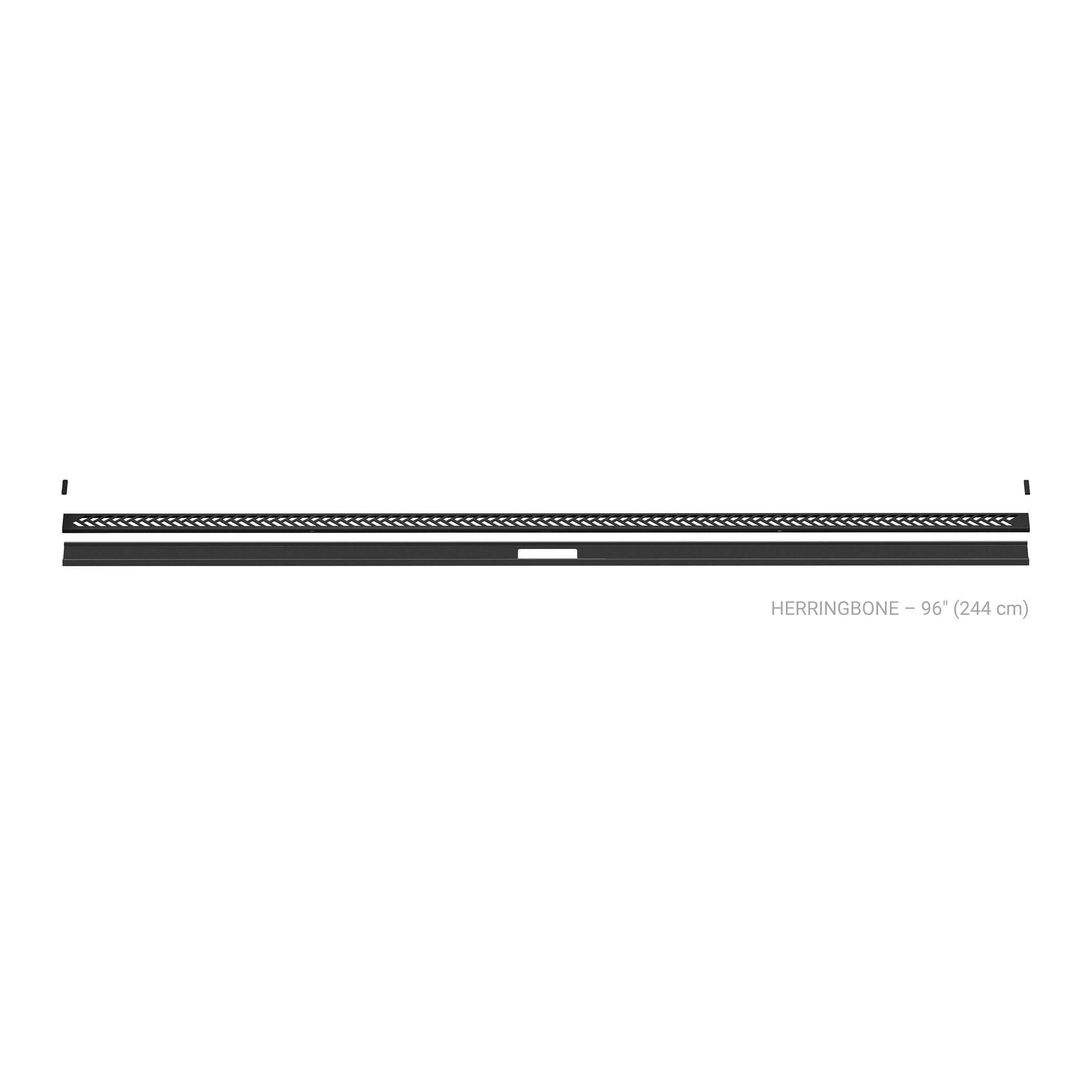 Schluter Kerdi-Line Vario Herringbone Linear Drain