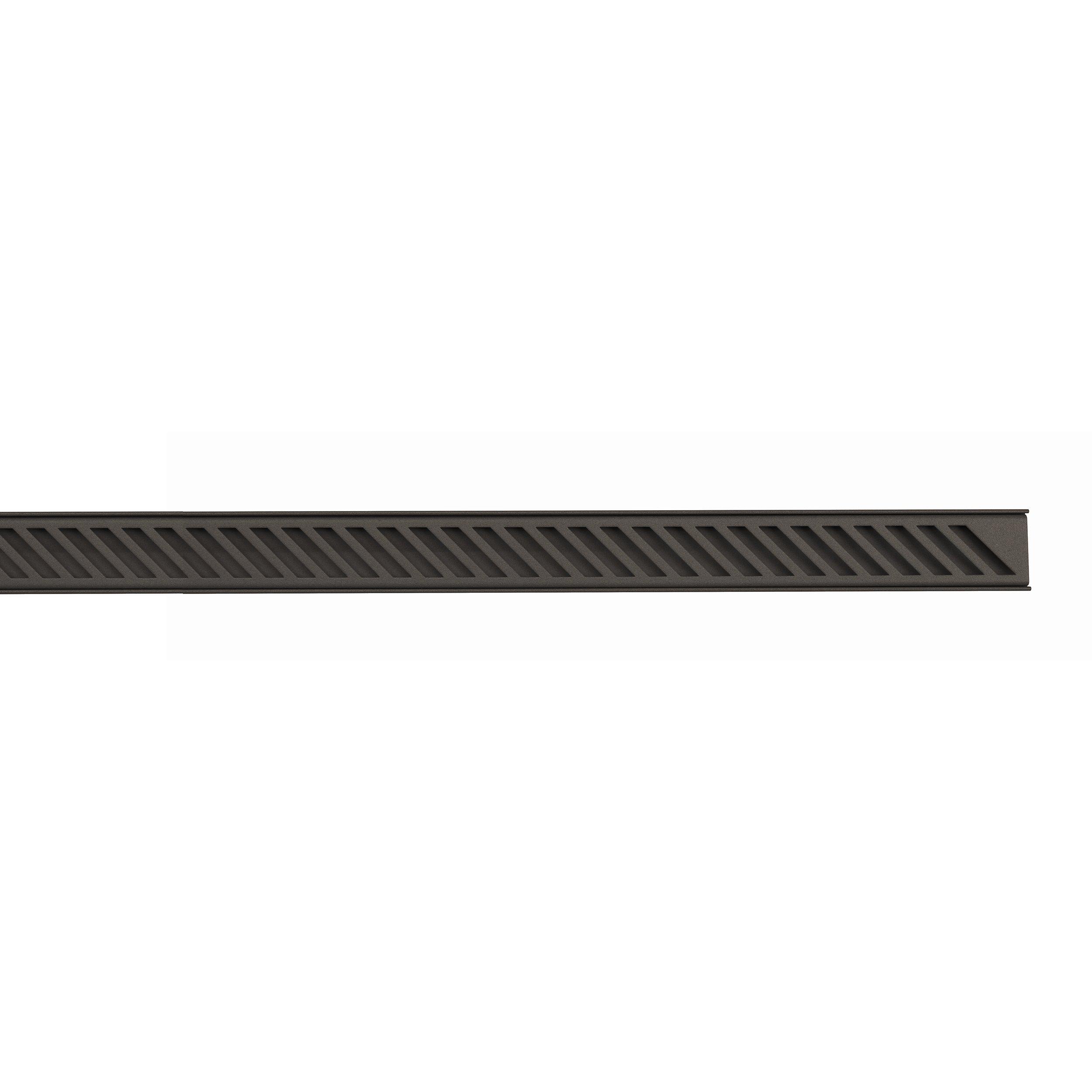 Schluter Kerdi-Line 8ft. Vario Slant Linear Drain Bronze