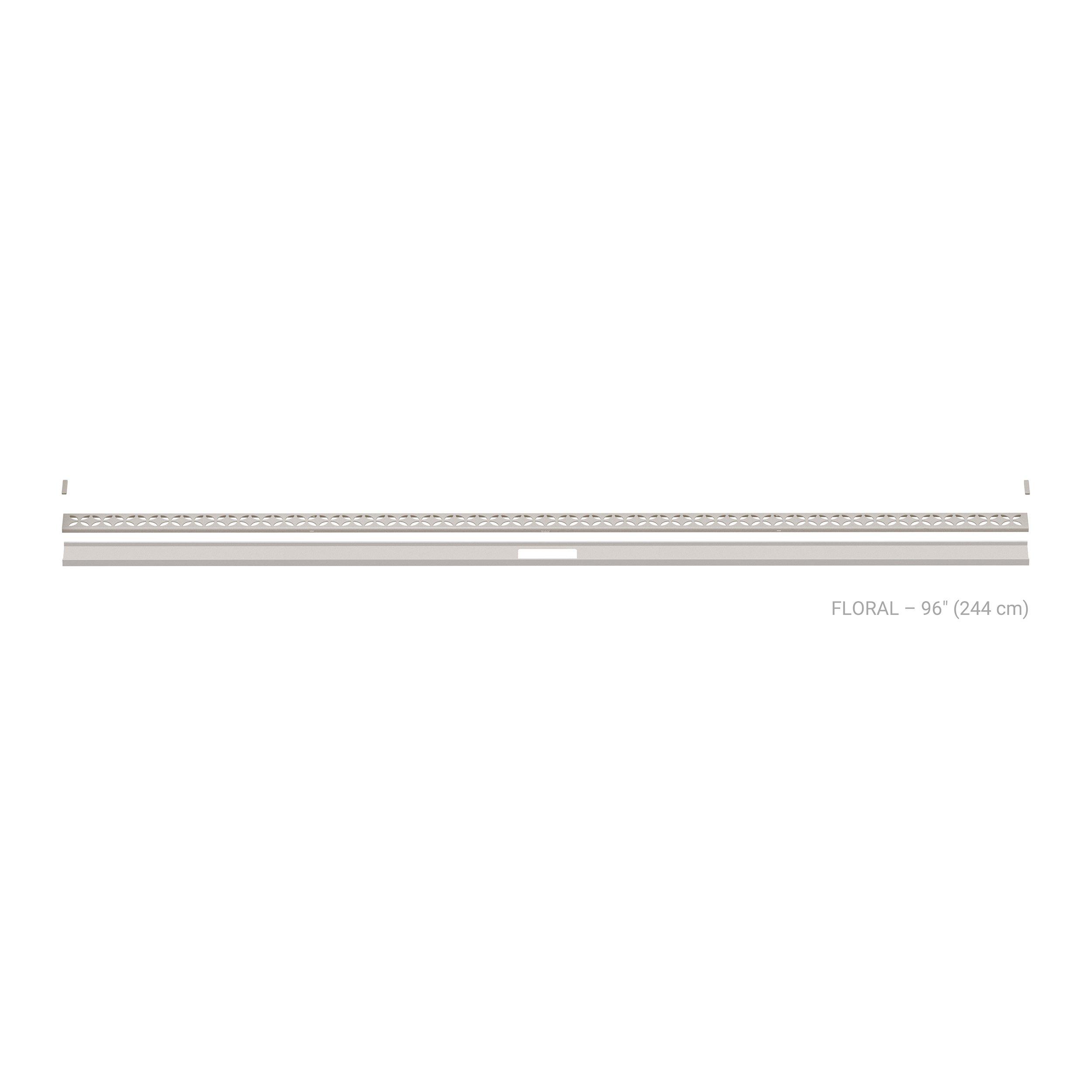 Schluter Kerdi-Line Vario Floral Linear Drain