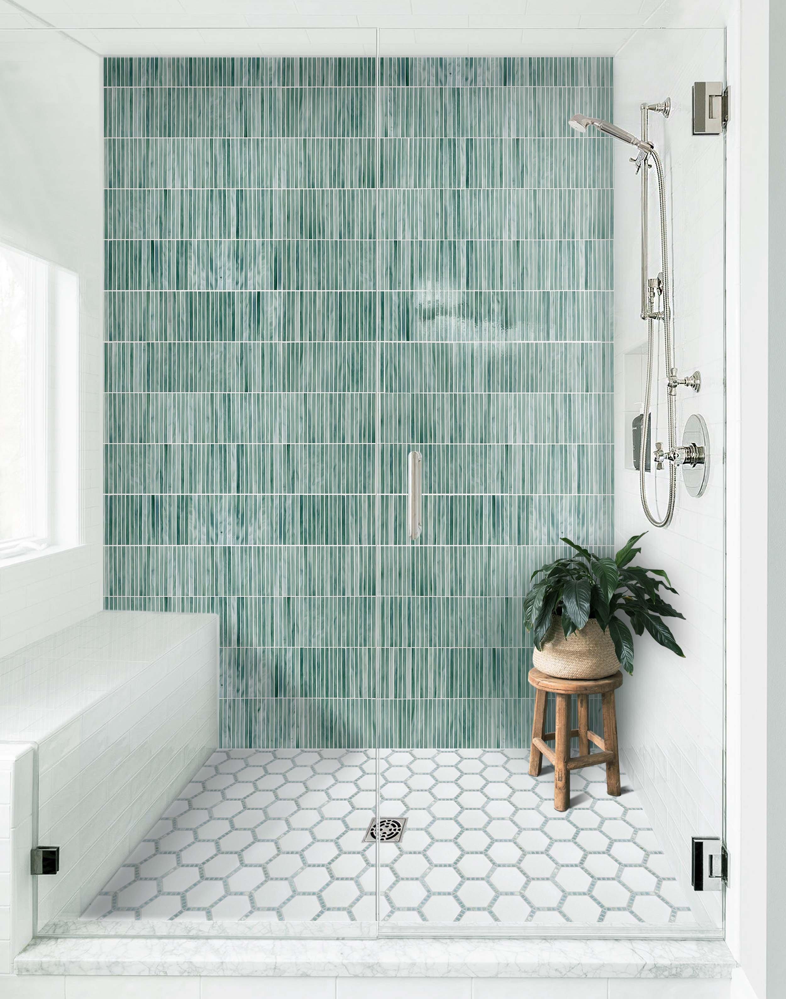 Laguna Stack Glass Mosaic