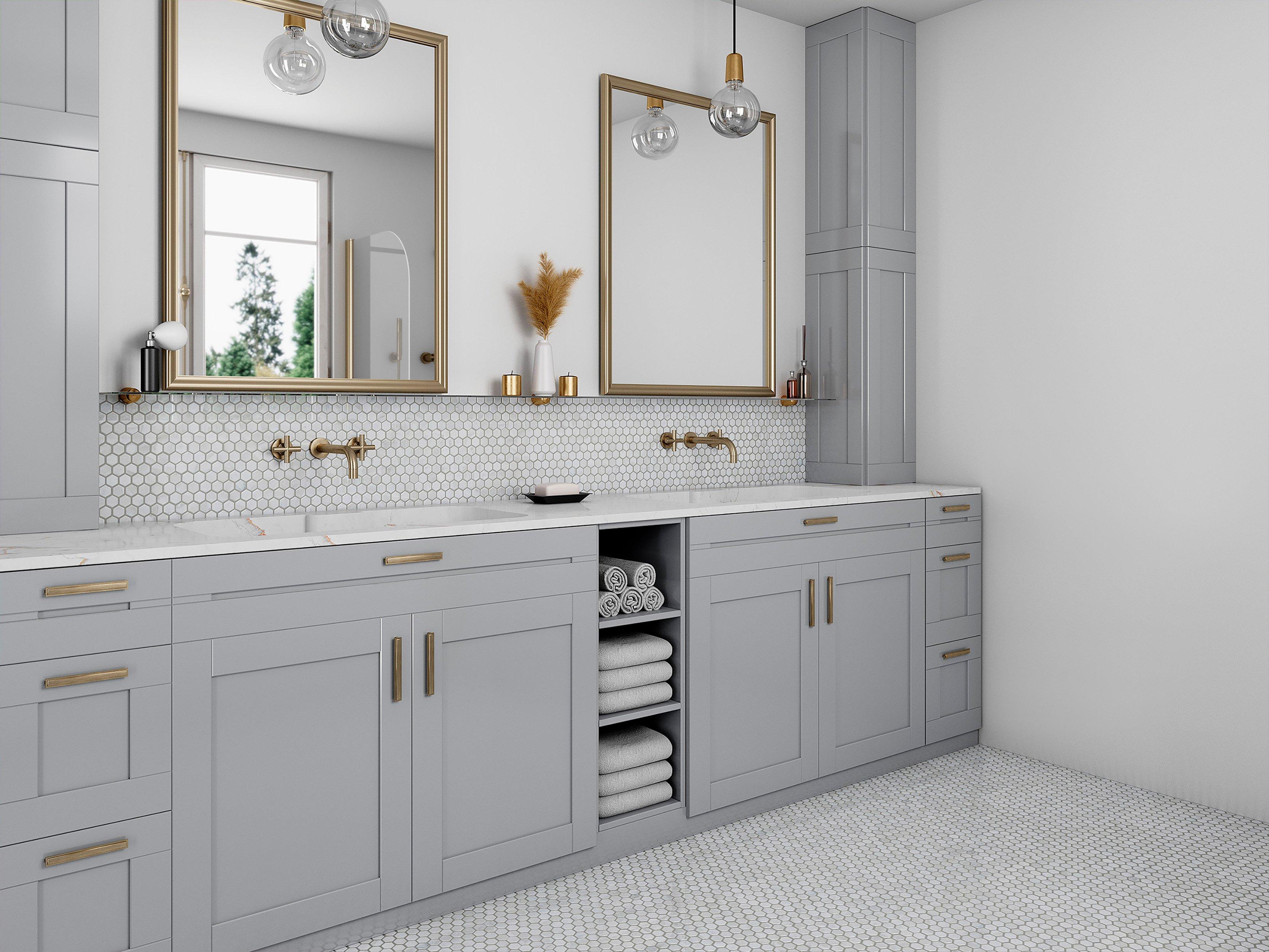 Rhea Hot Glass Hexagon Mosaic