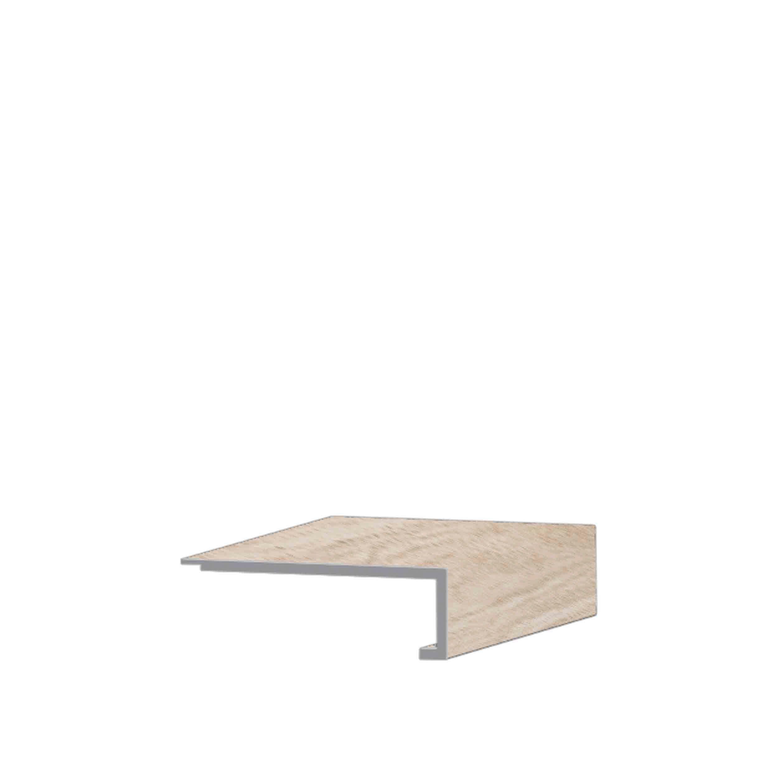 Castlewood Oak 47in. Vinyl Square First Stair Nosing