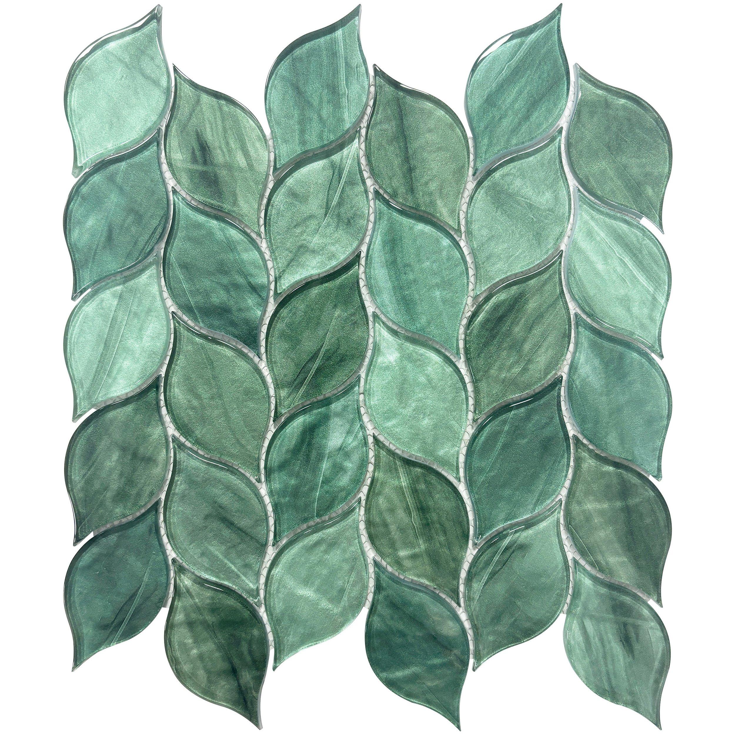 Evergreen Ivy Glass Mosaic