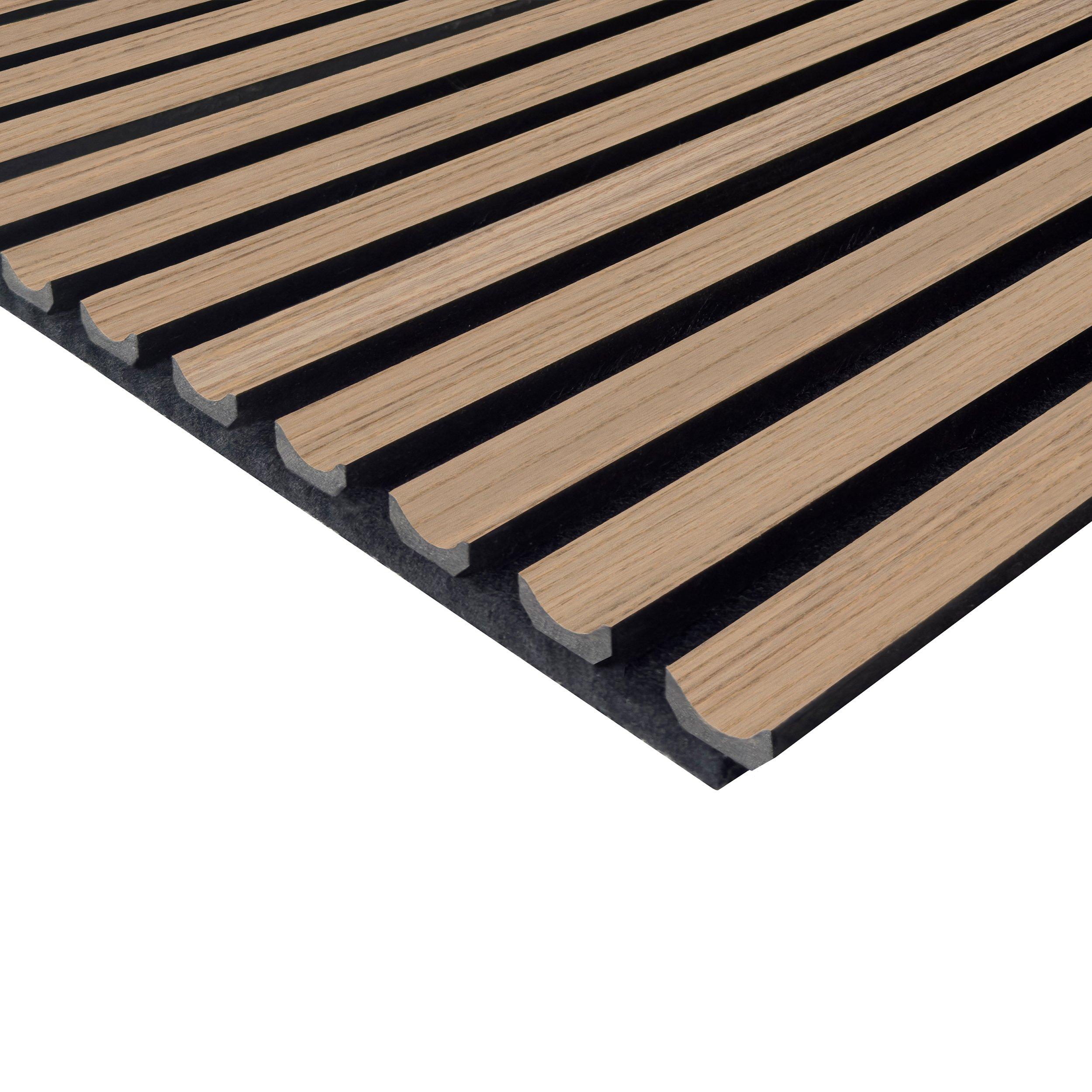 Concave Prospect Wood Acoustic Wall Panel