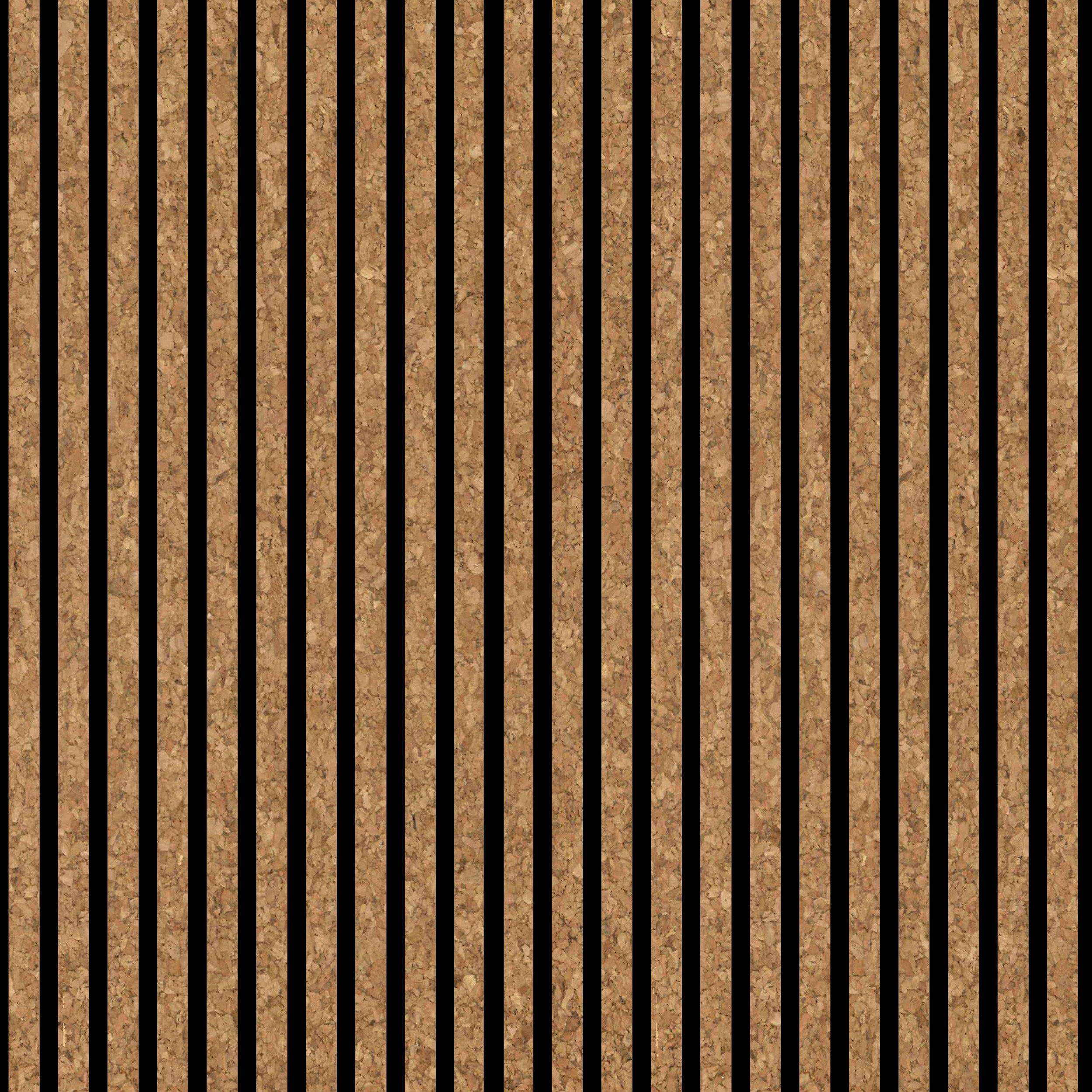 Cork Wood Acoustic Wall Panel