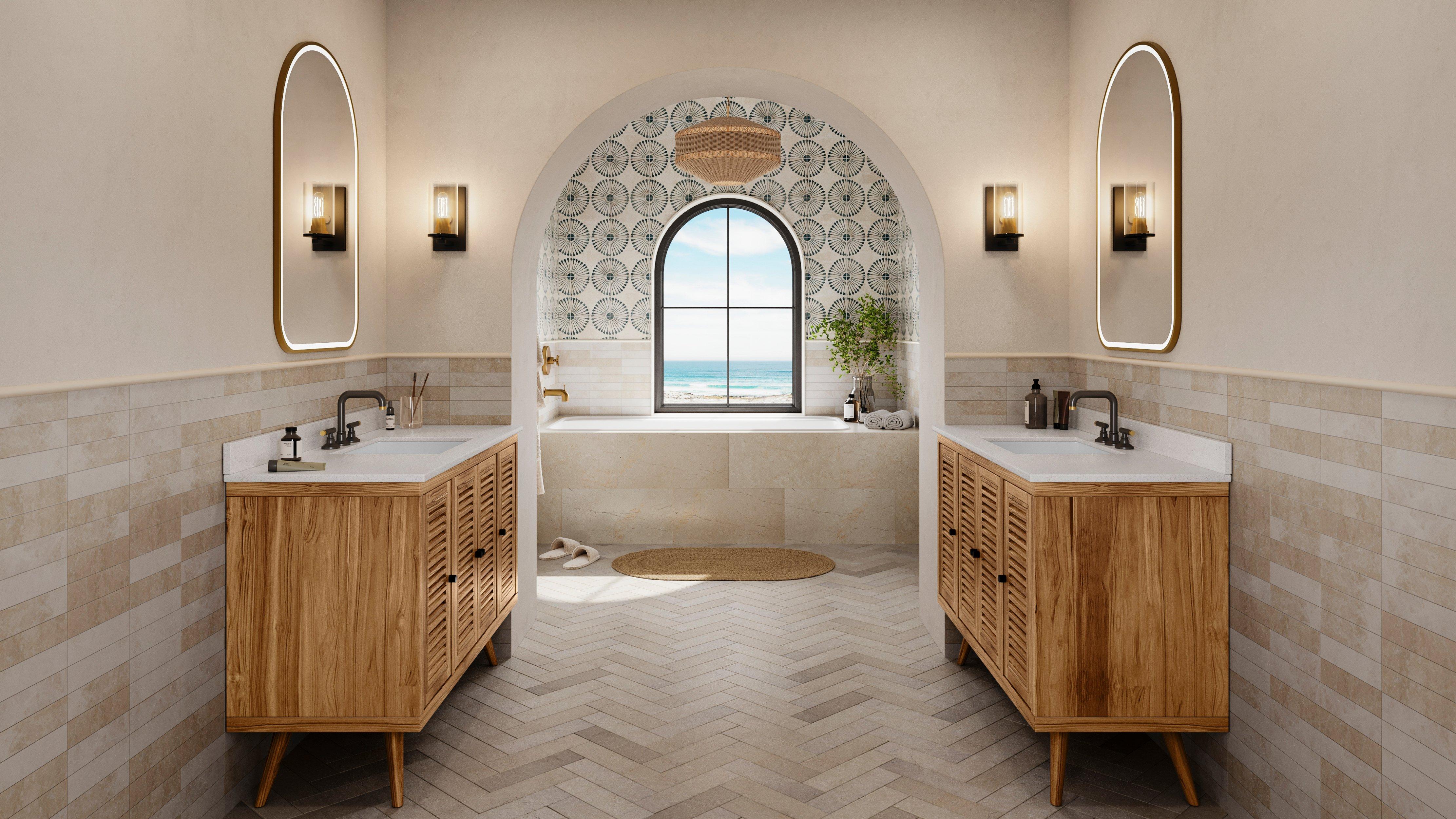 Lino Antico Tumbled Marble Tile