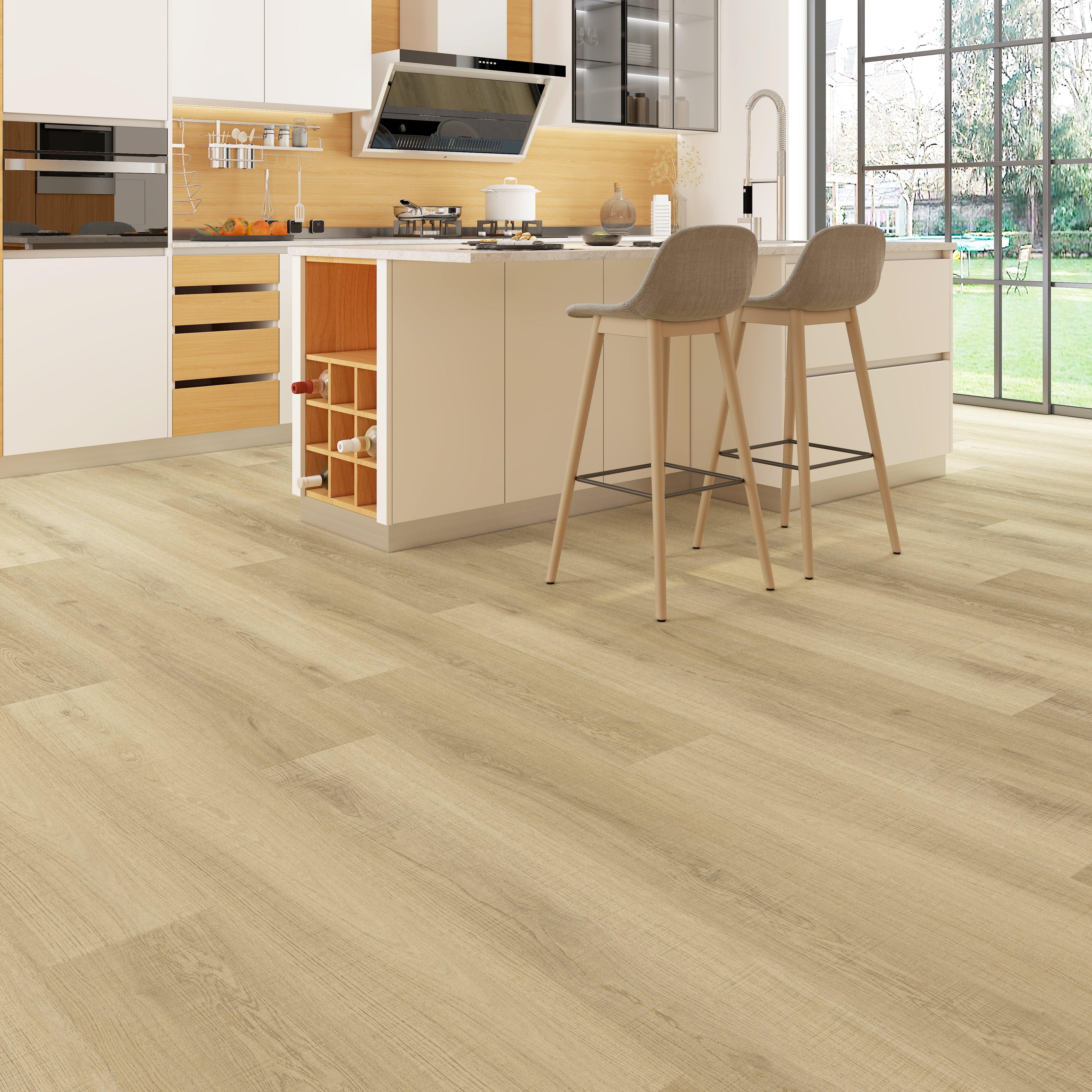 Lawson Lake Waterproof Rigid Core Luxury Vinyl Plank - Cork Pad