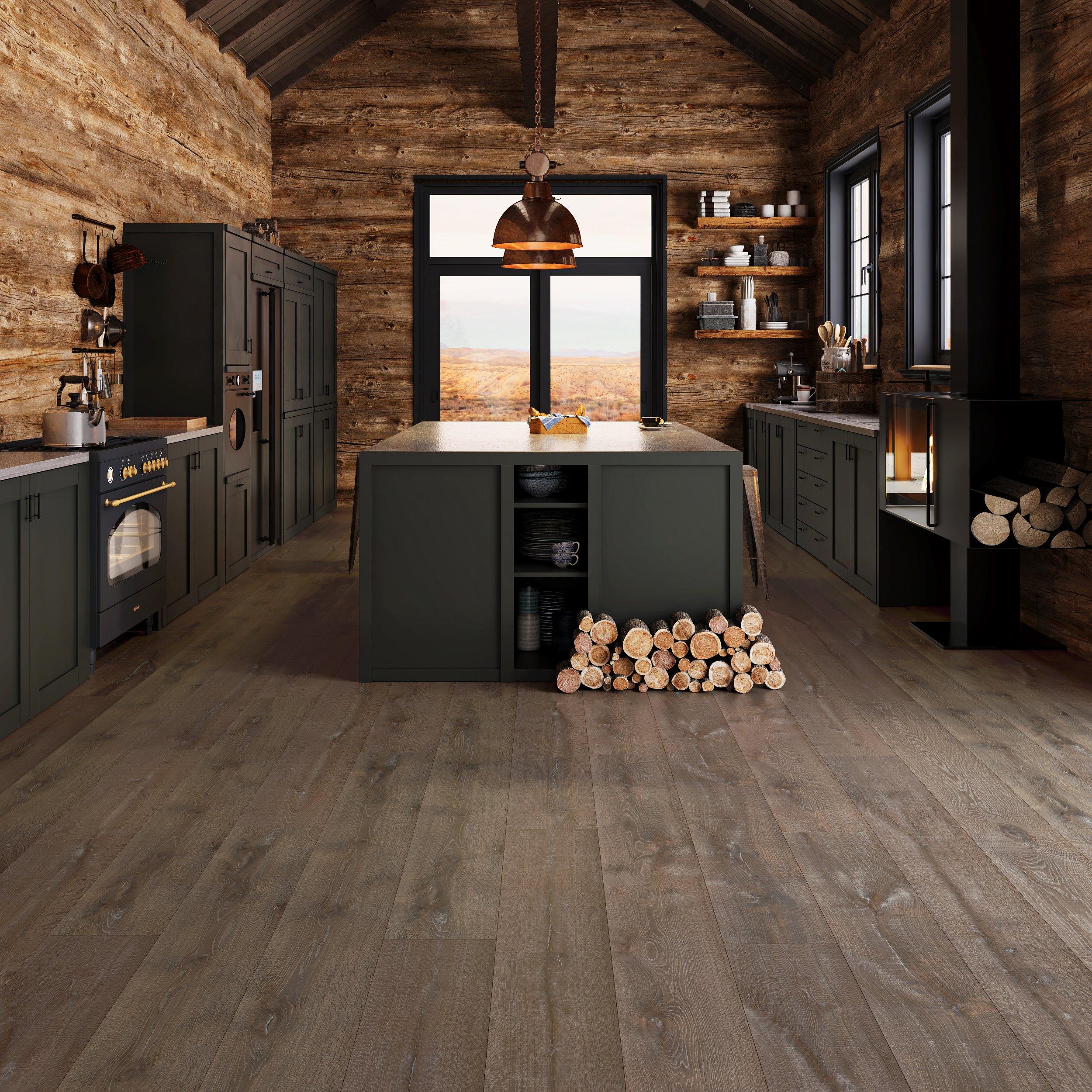 Boulder Pointe Waterproof Hybrid Resilient Plank - Cork Pad