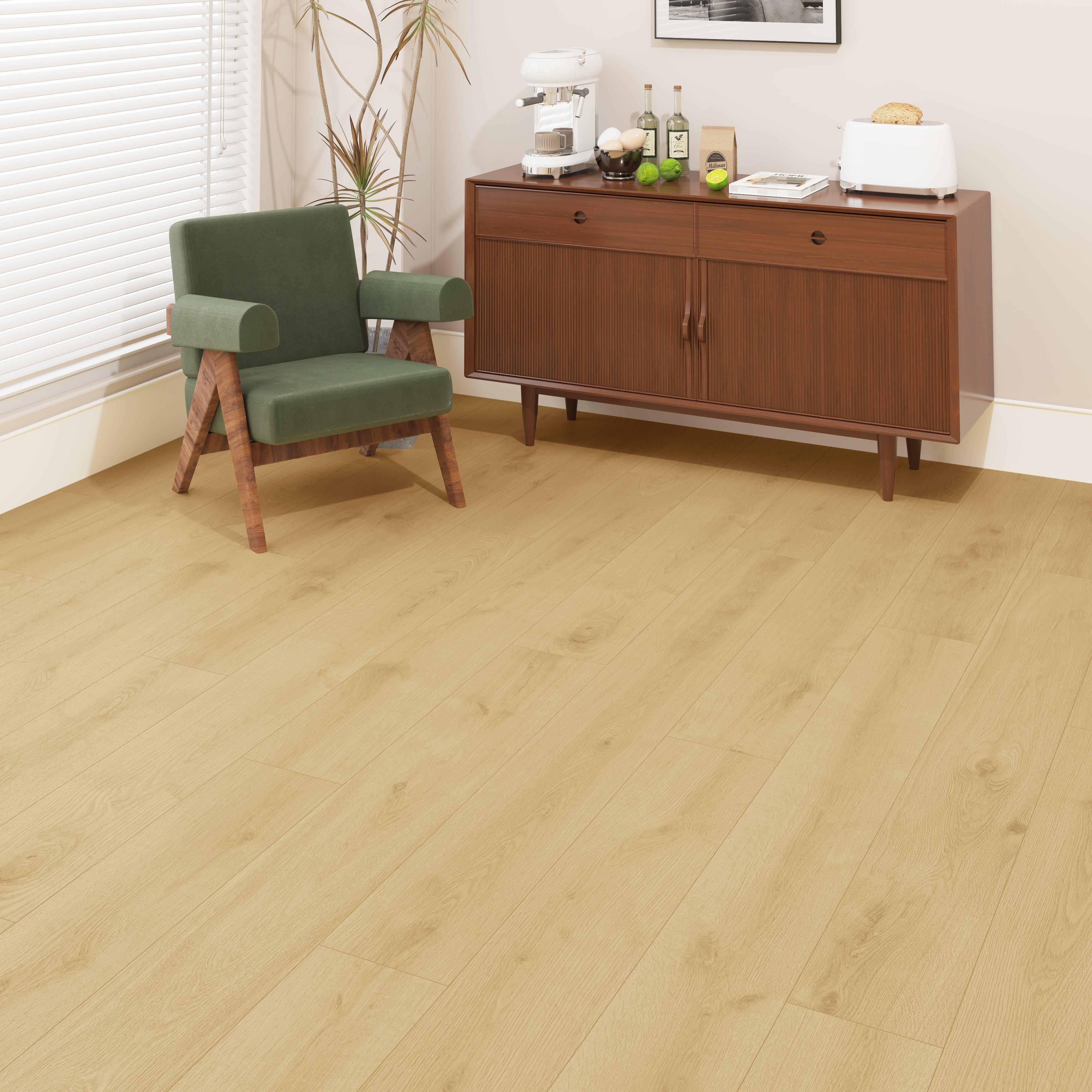 Covington Place Waterproof Rigid Core Luxury Vinyl Plank - Cork Pad