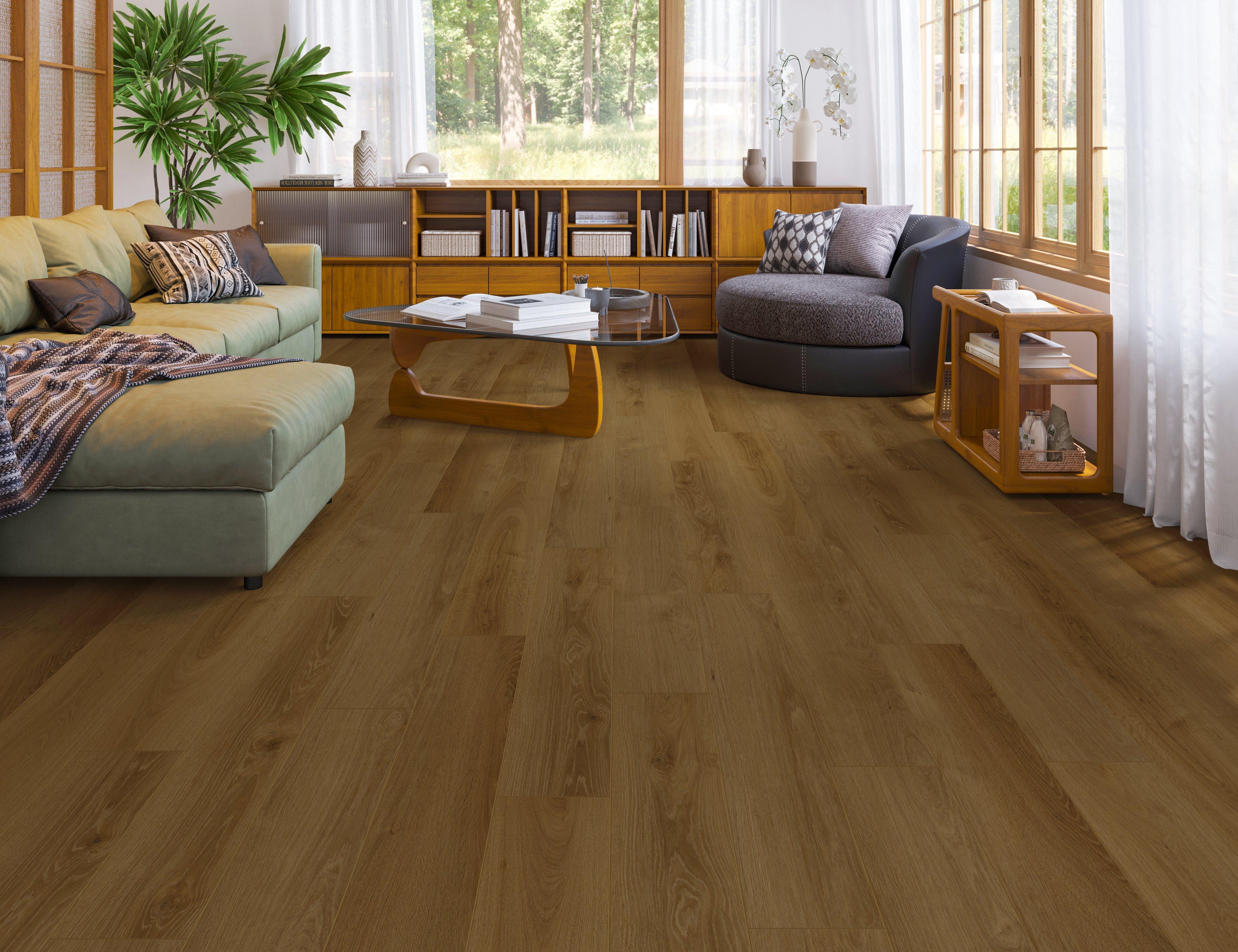 Hazelnut Oak Waterproof Laminate Plank