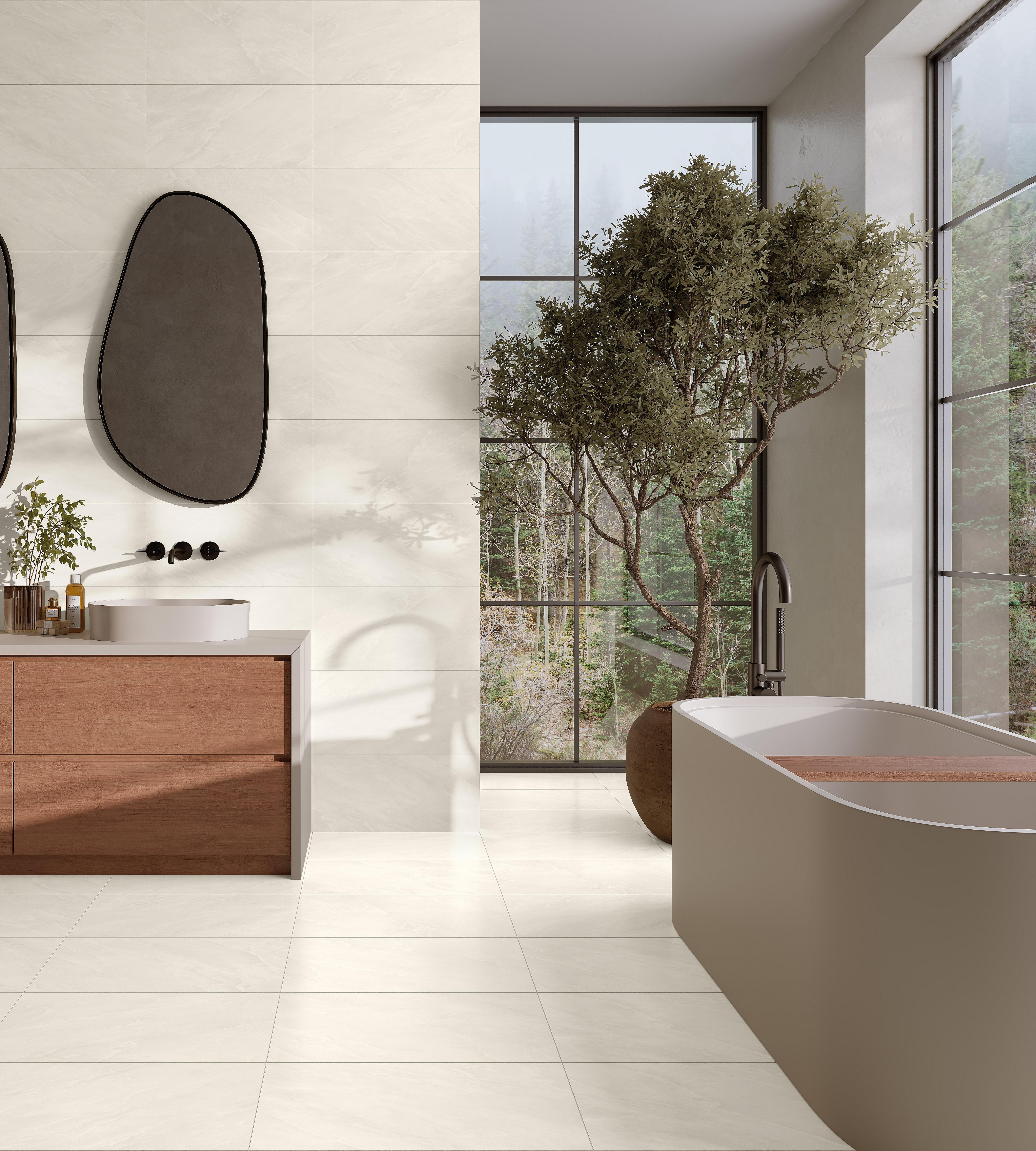 Luna Pearl Porcelain Tile