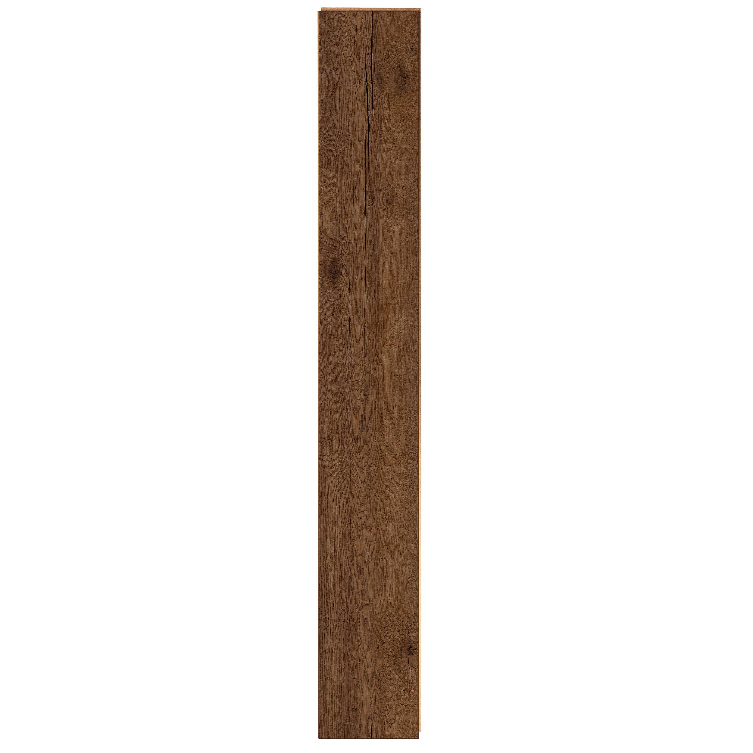 Riverbend Oak Waterproof Hybrid Resilient Plank - Cork Pad