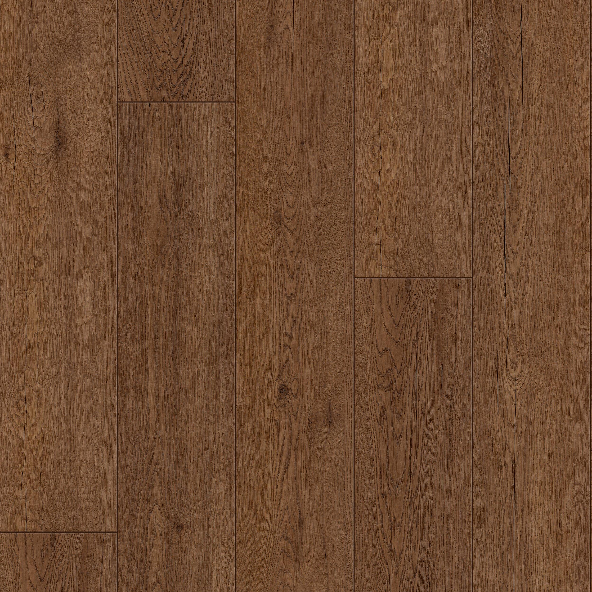 Riverbend Oak Waterproof Hybrid Resilient Plank - Cork Pad