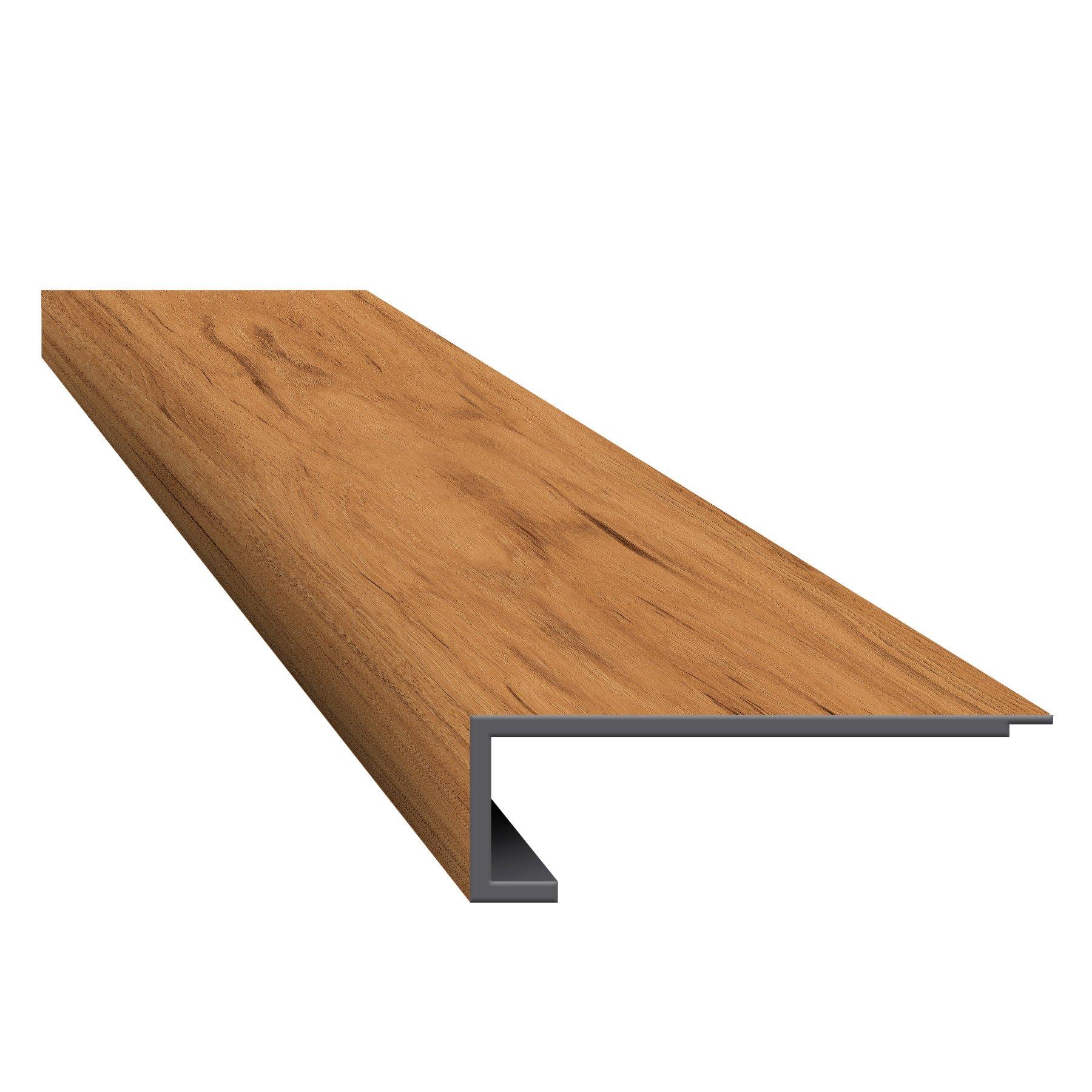 Carey Lane 47in. Vinyl Square First Stair Nosing