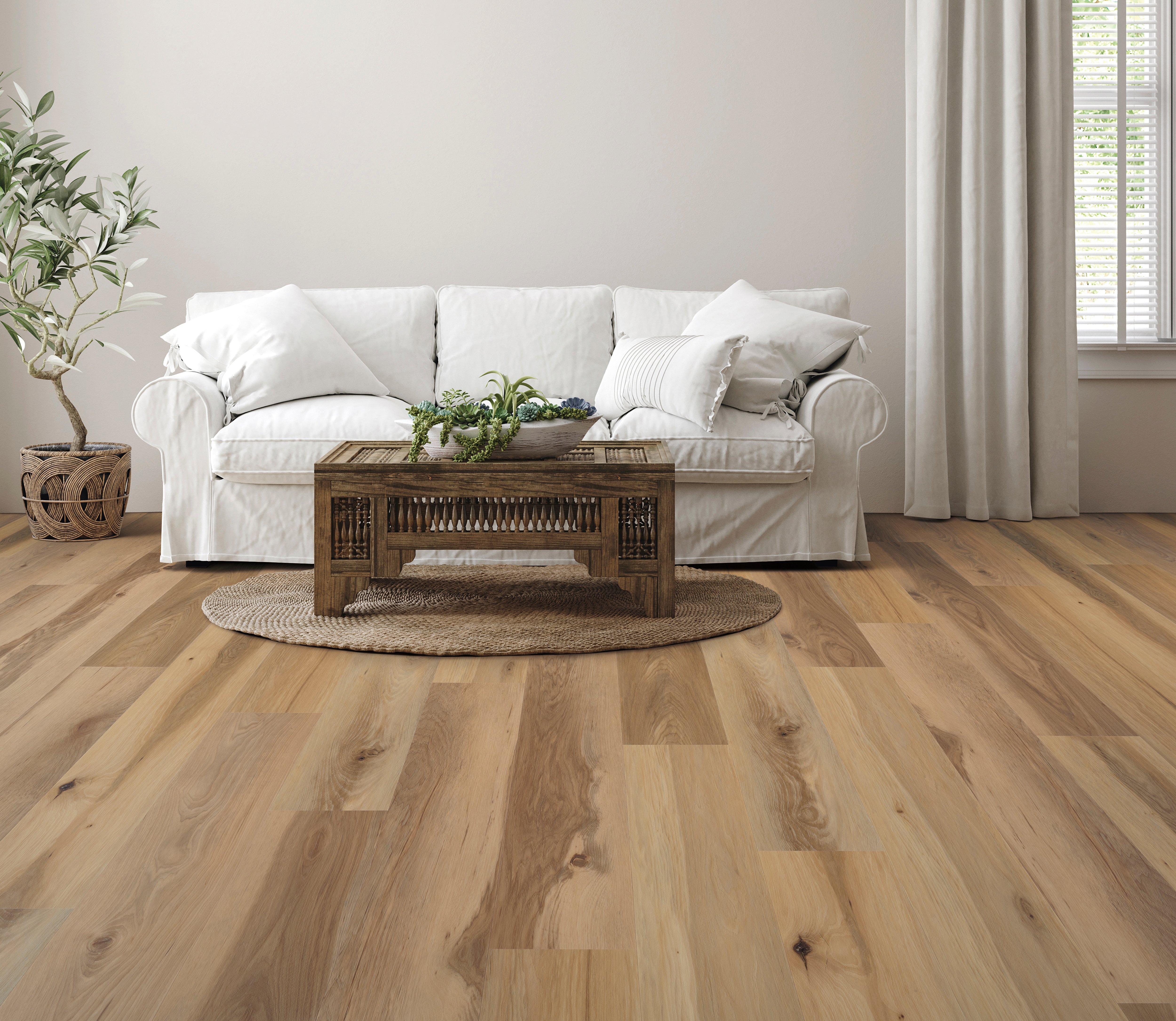 Autumn Lodge Waterproof Rigid Core Luxury Vinyl Plank - Cork Pad