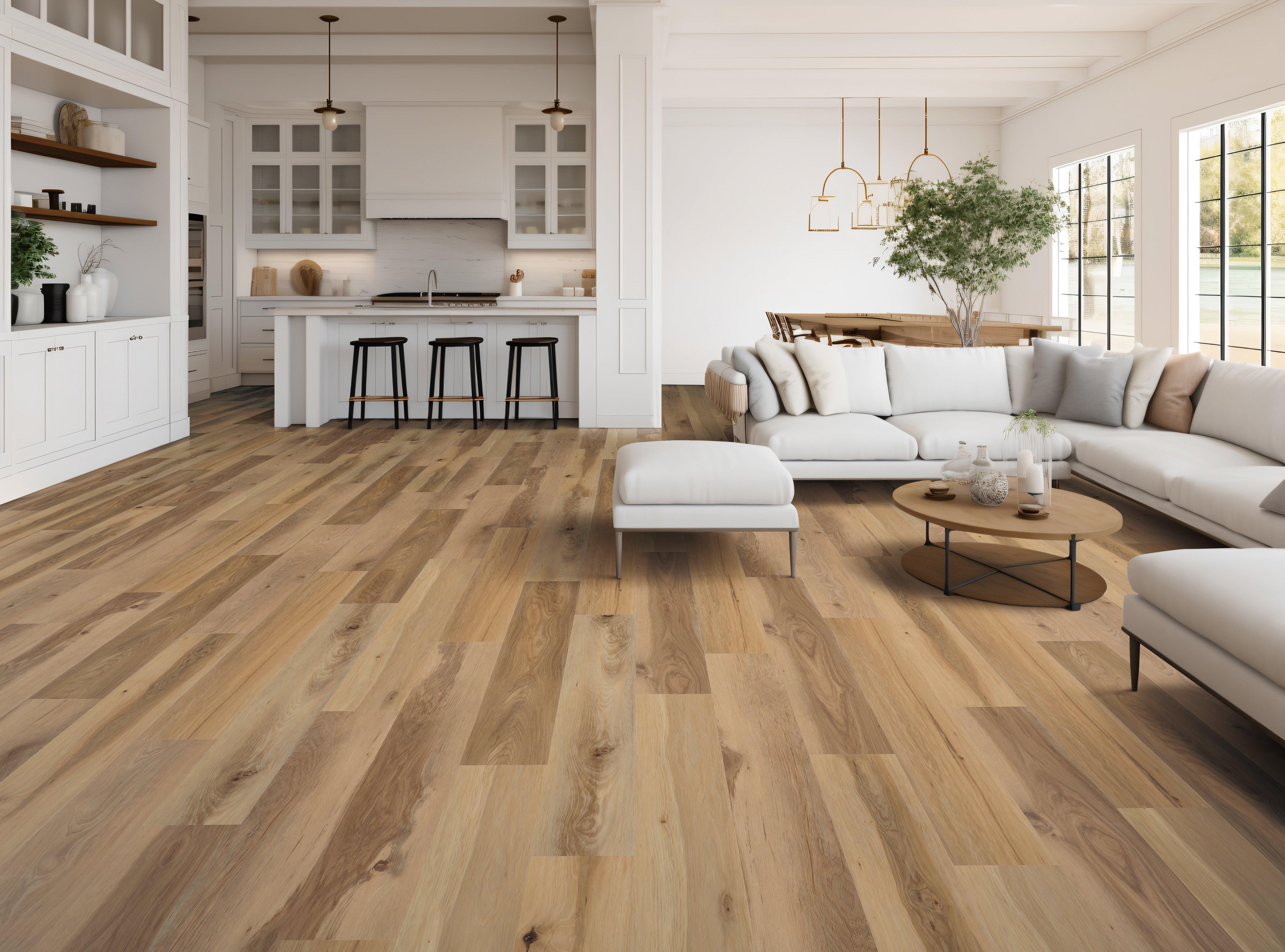 Autumn Lodge Waterproof Rigid Core Luxury Vinyl Plank - Cork Pad