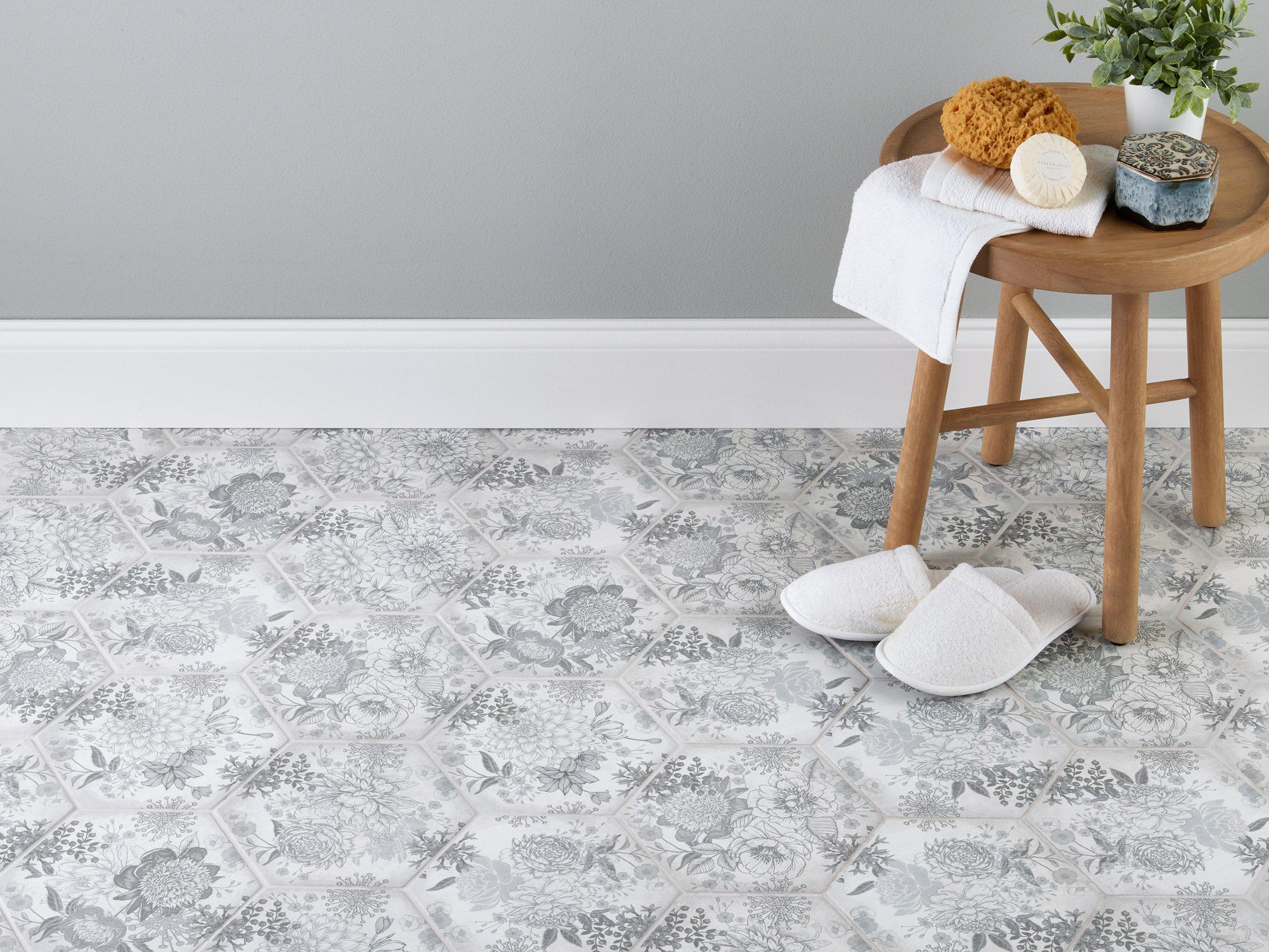 Nora Hexagon Porcelain Tile