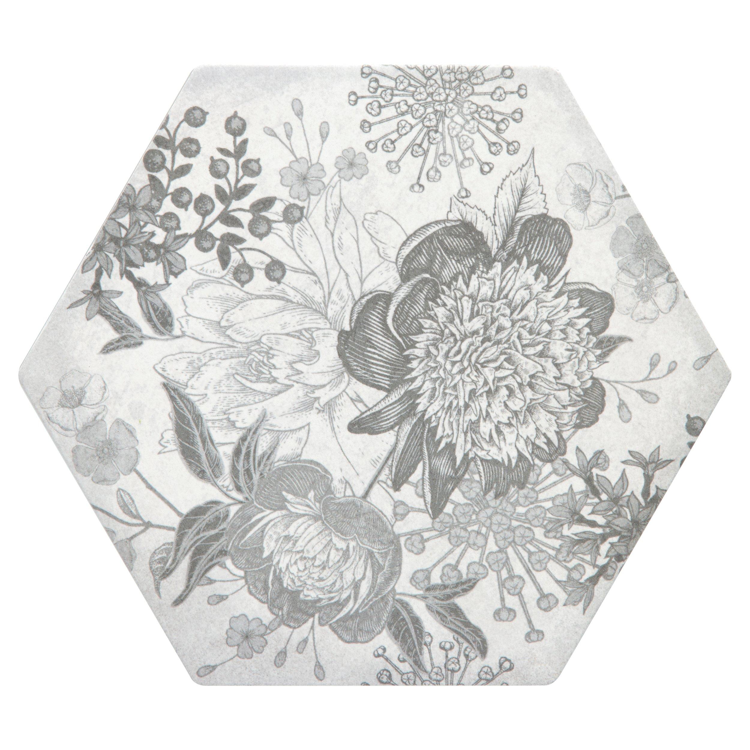 Nora Hexagon Porcelain Tile