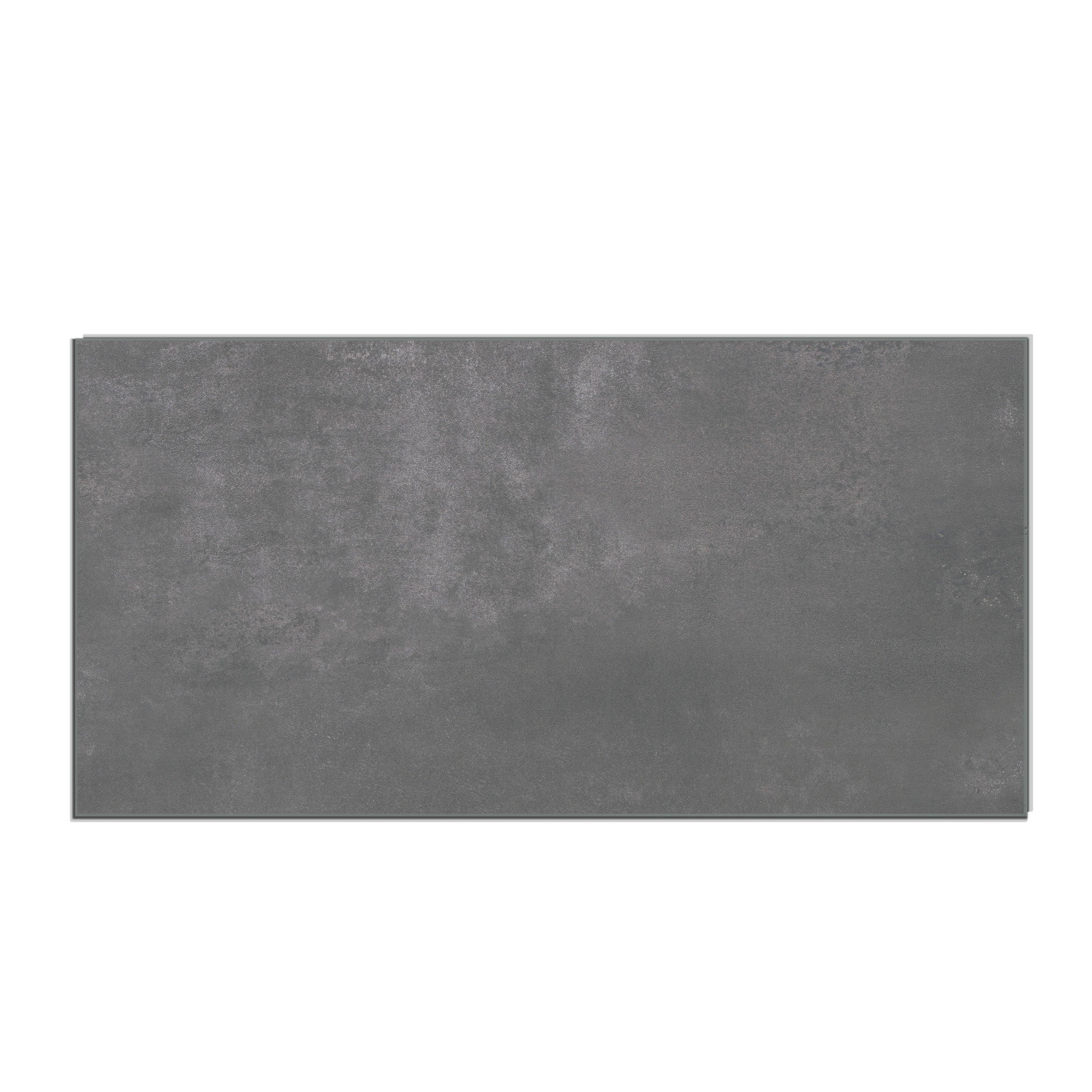 Riaza Smoke Waterproof Rigid Core Luxury Vinyl Plank - Cork Pad