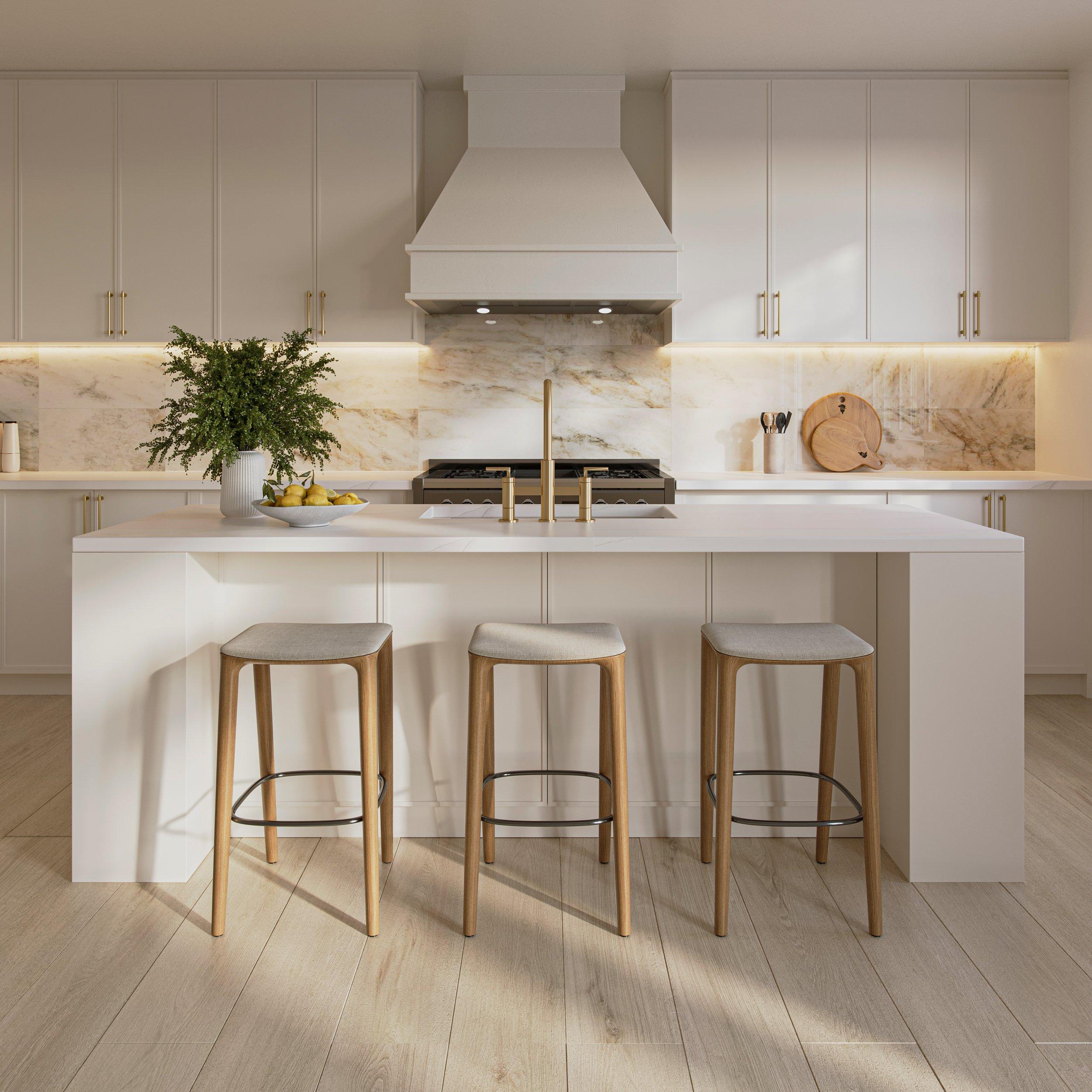 Bianco Orion III Polished Marble Tile