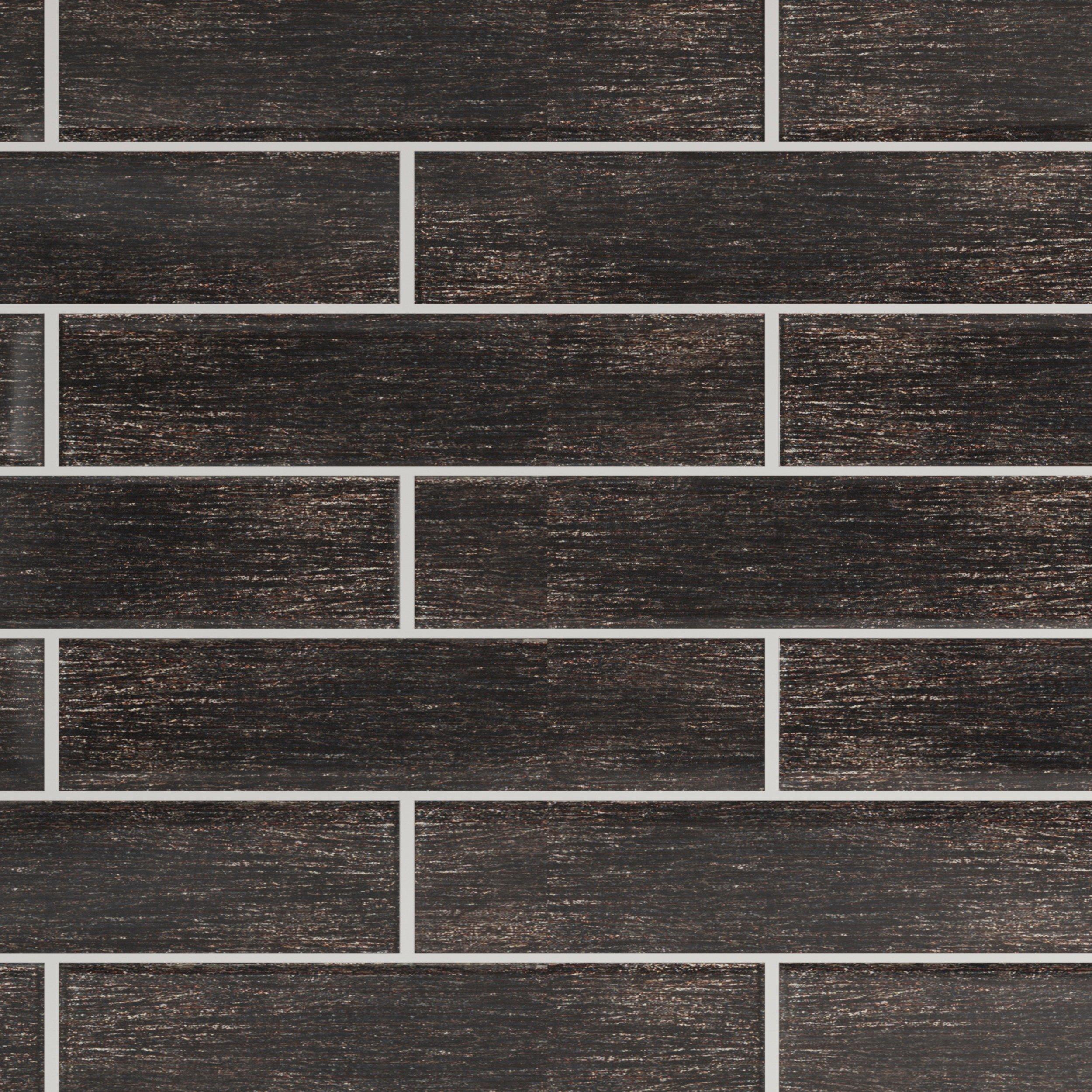 Burnished Bronze Glass Tile