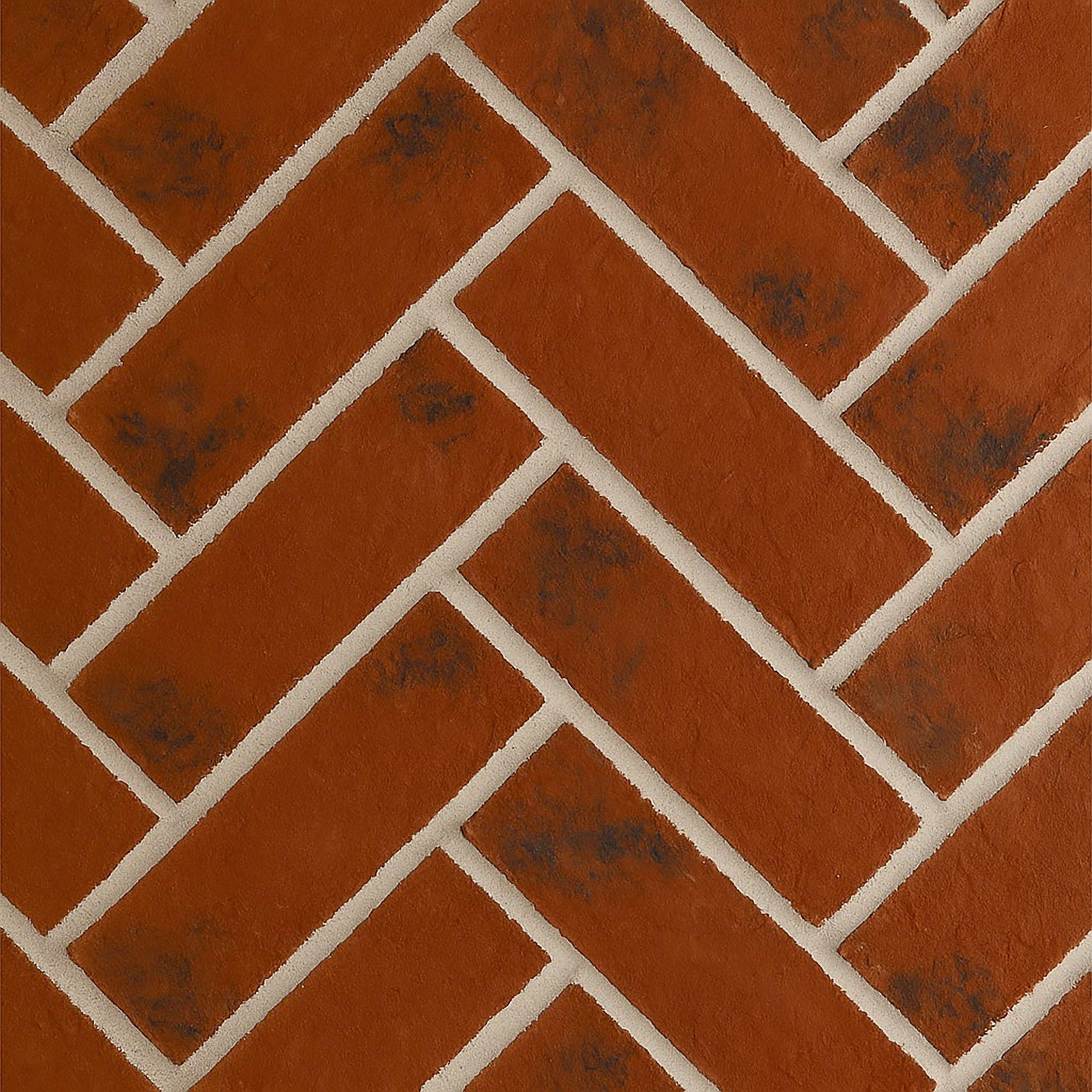 Townmark Thin Brick Herringbone Panel