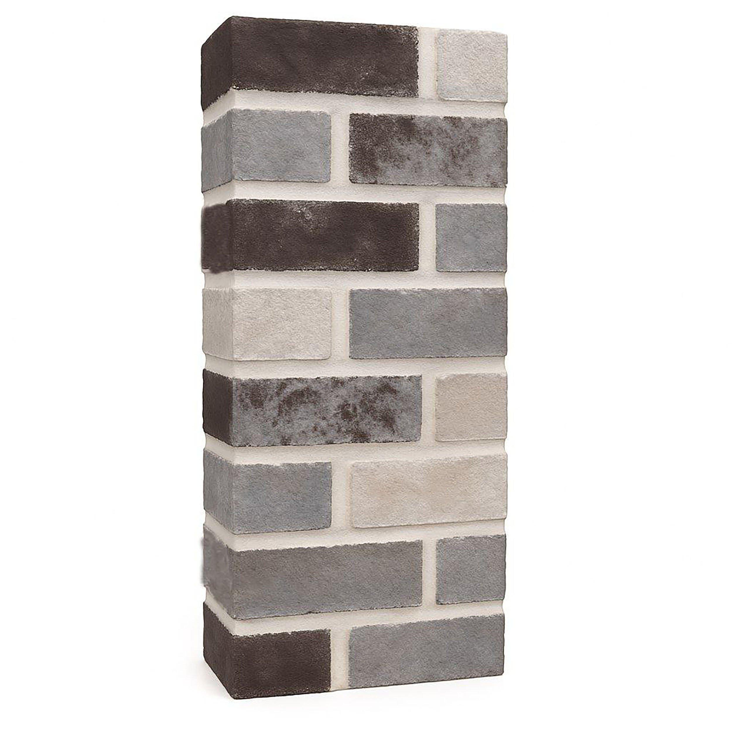 Driftwood Thin Brick Single Corner
