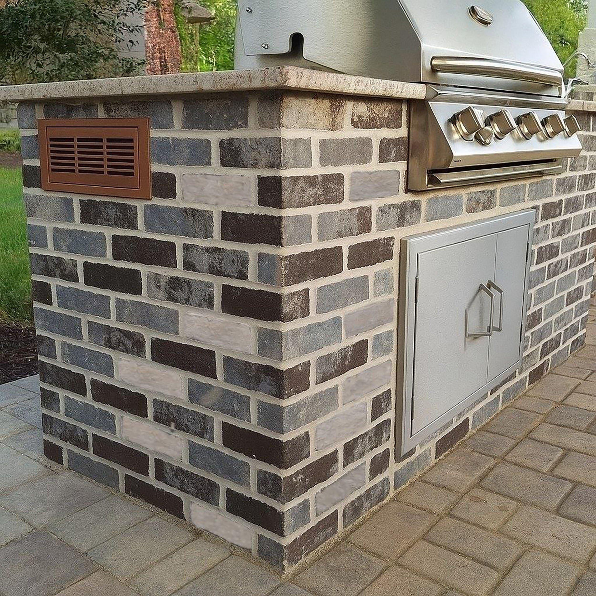 Driftwood Thin Brick Single Corner