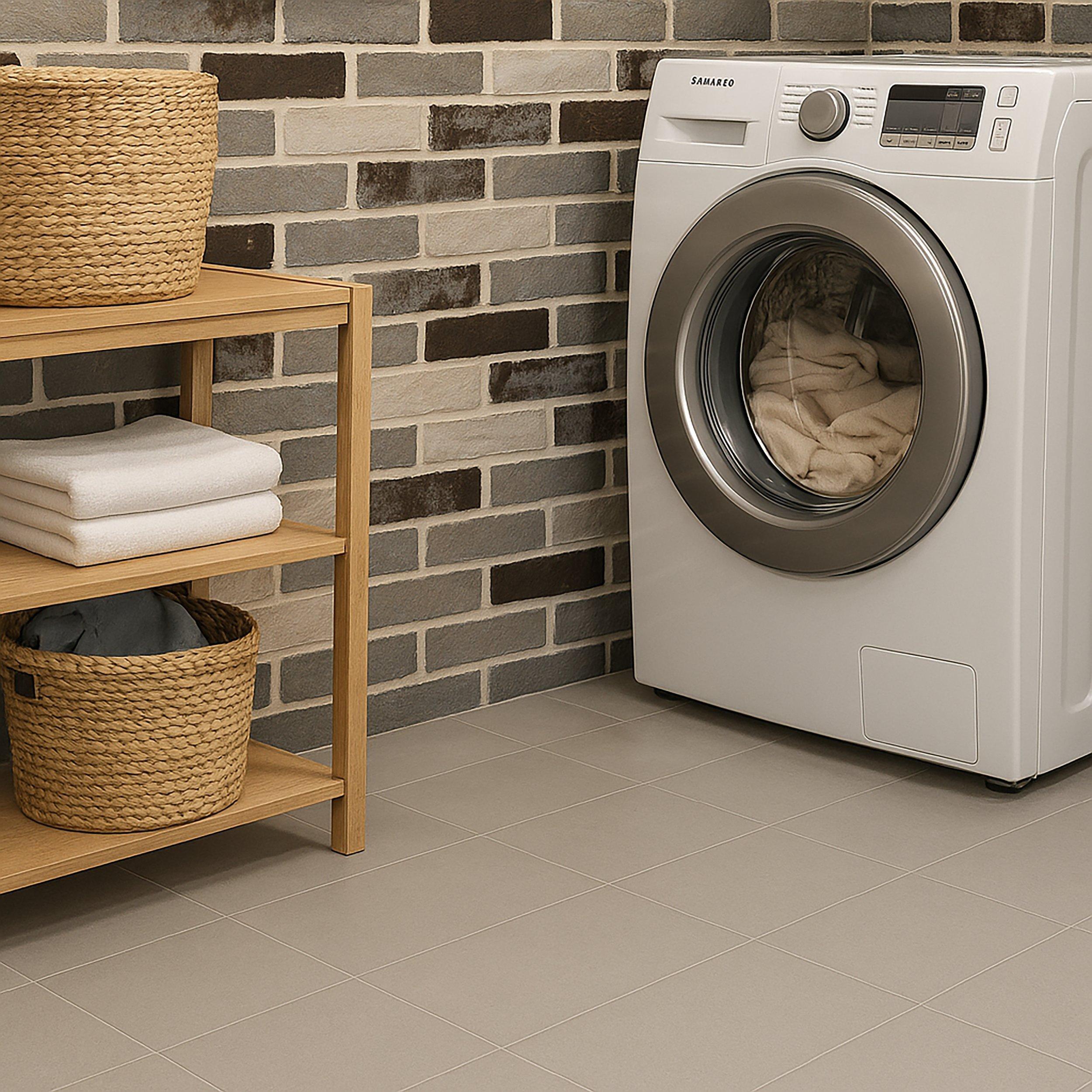 Driftwood Thin Brick Panel