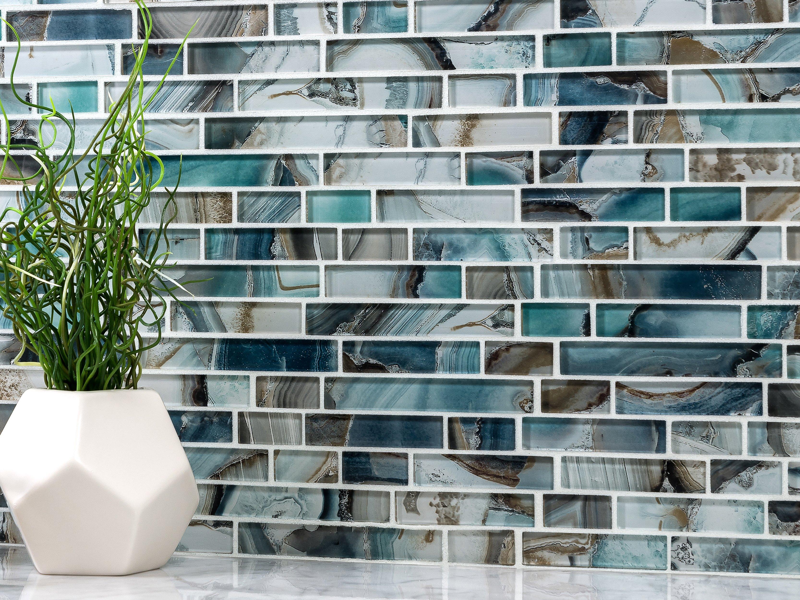 Harbour Island Polished Linear Mosaic