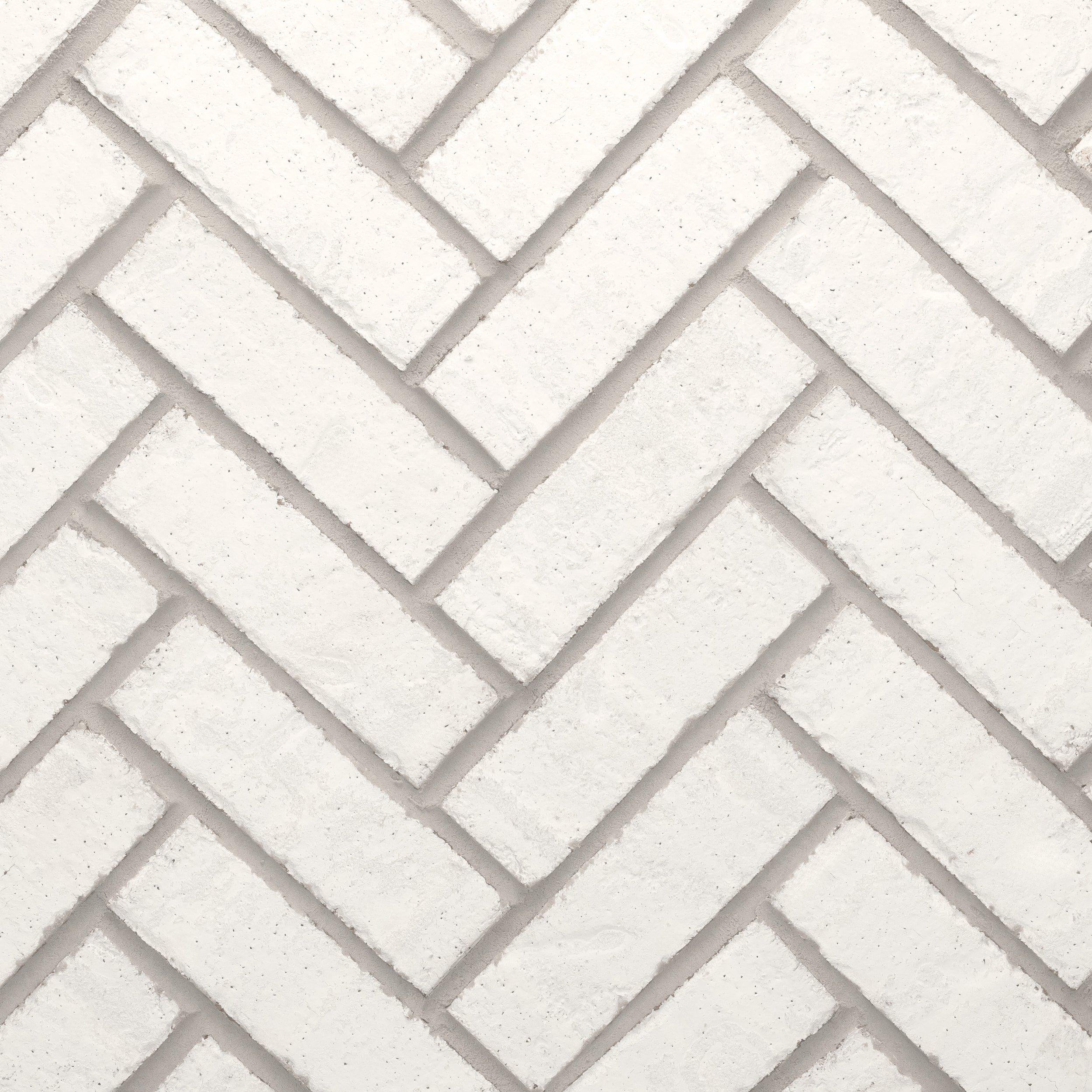 Bonneville Thin Brick Herringbone Panel