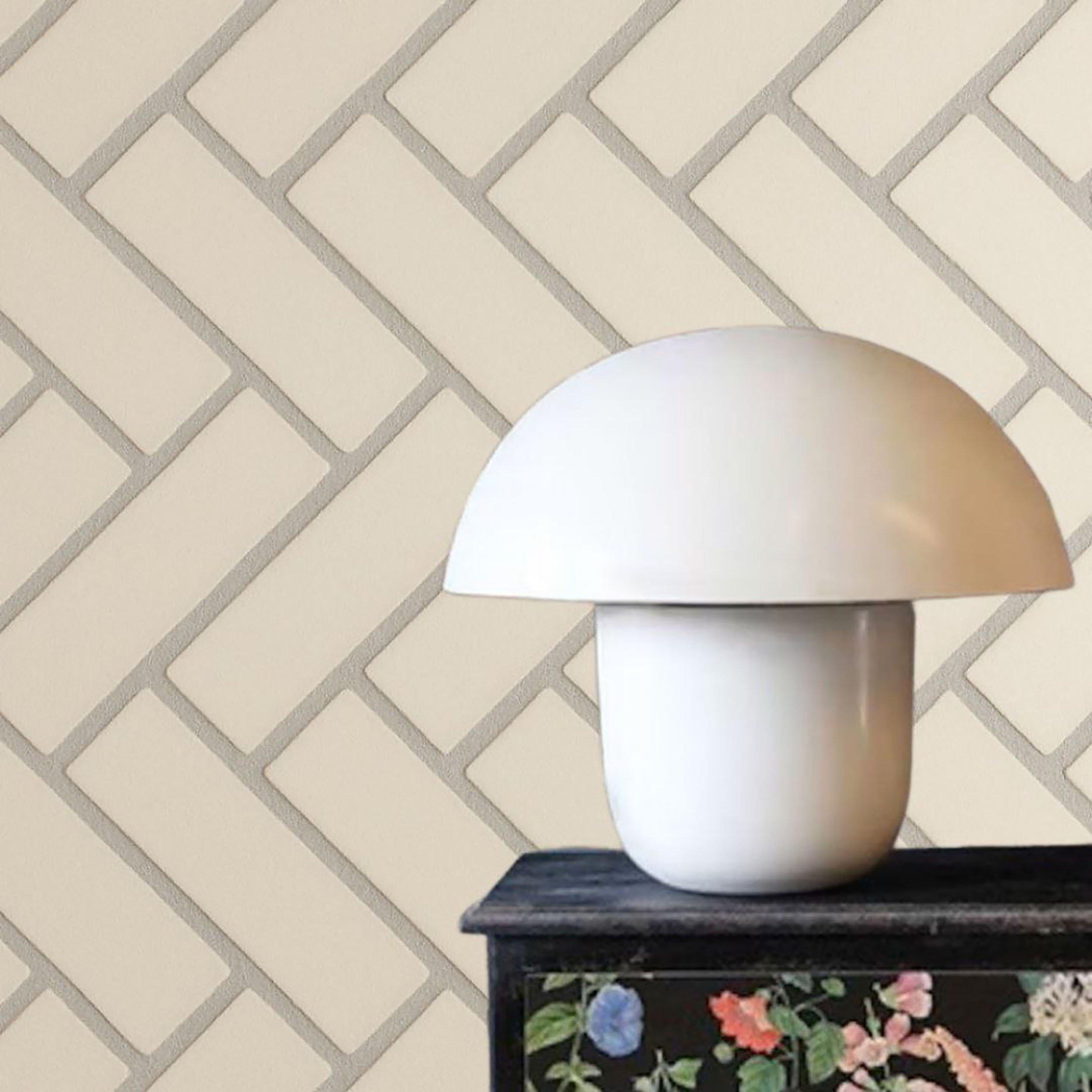 Venetian Thin Brick Herringbone Panel