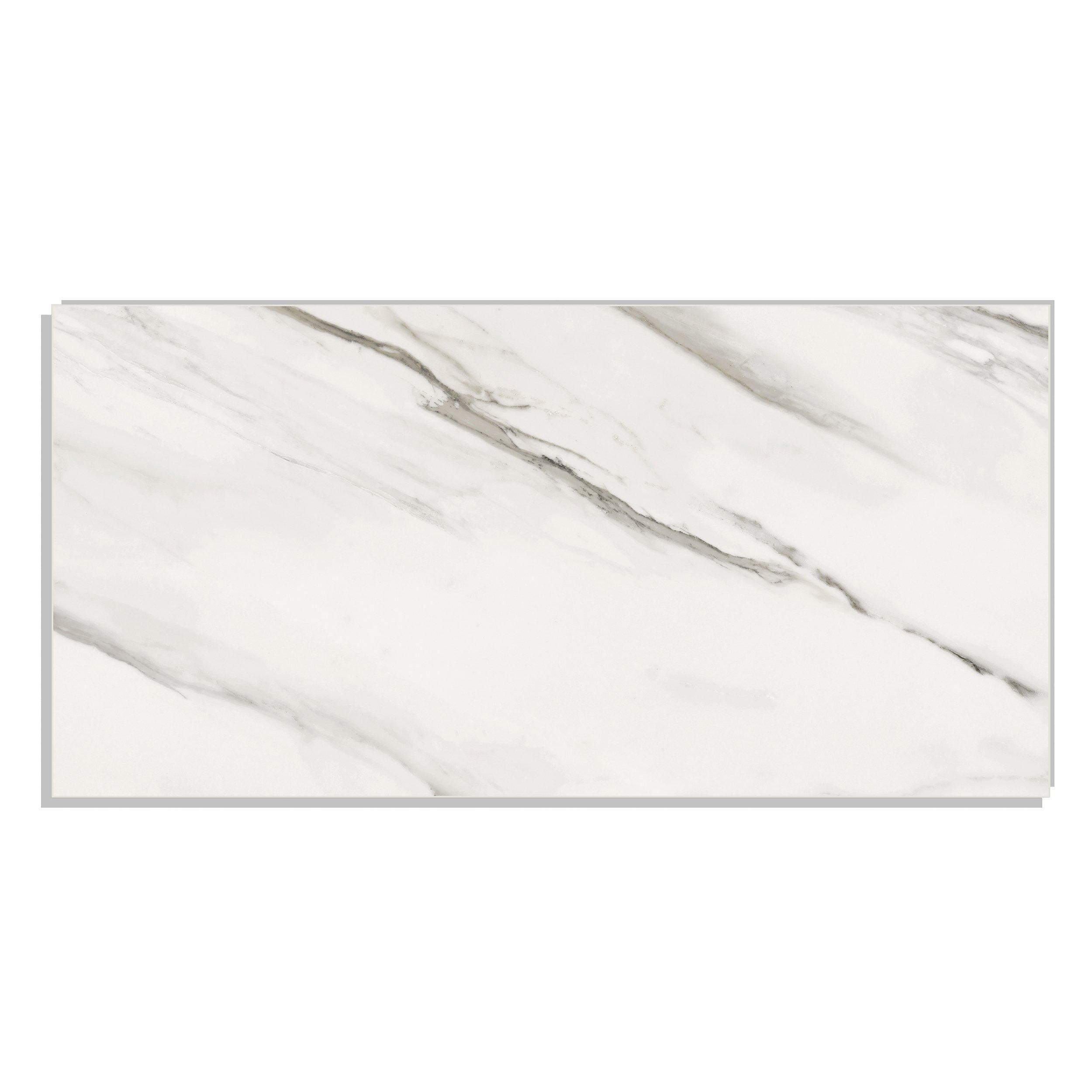 Ankara Marble Waterproof Rigid Core Luxury Vinyl Plank - Cork Pad