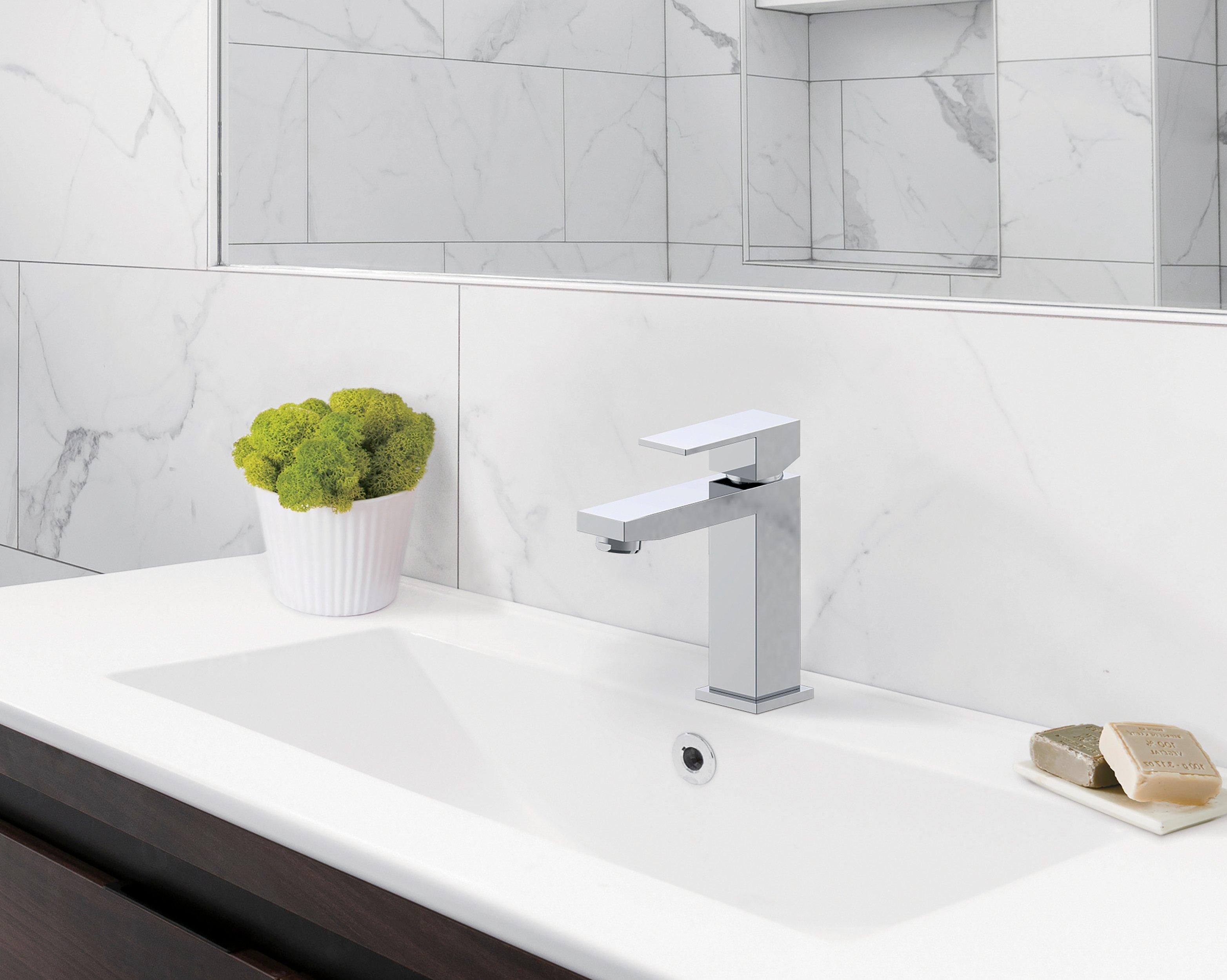 Royce Monoblock Polished Chrome Bath Faucet