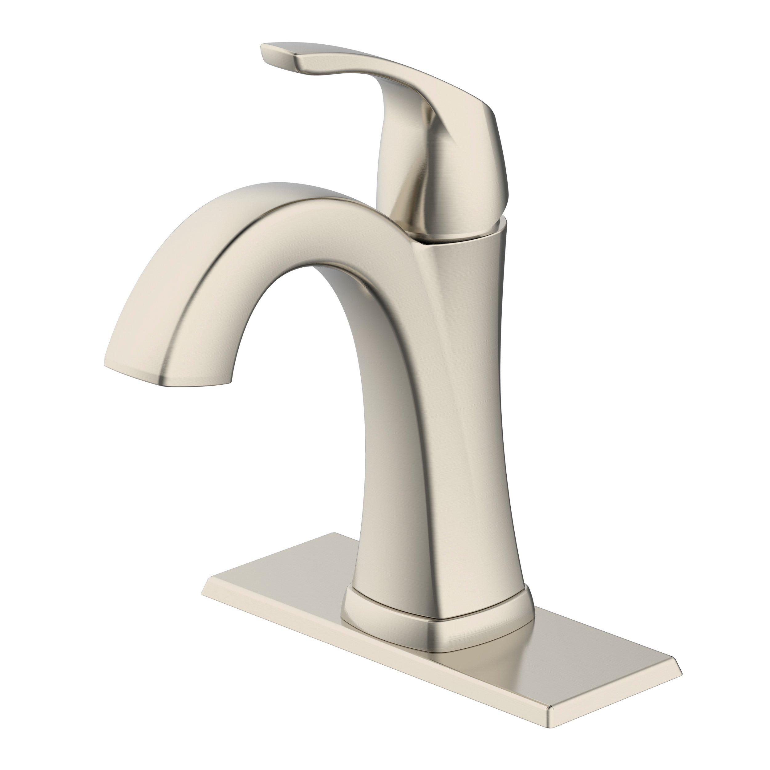 Jadyn Monoblock Brushed Nickel Bath Faucet