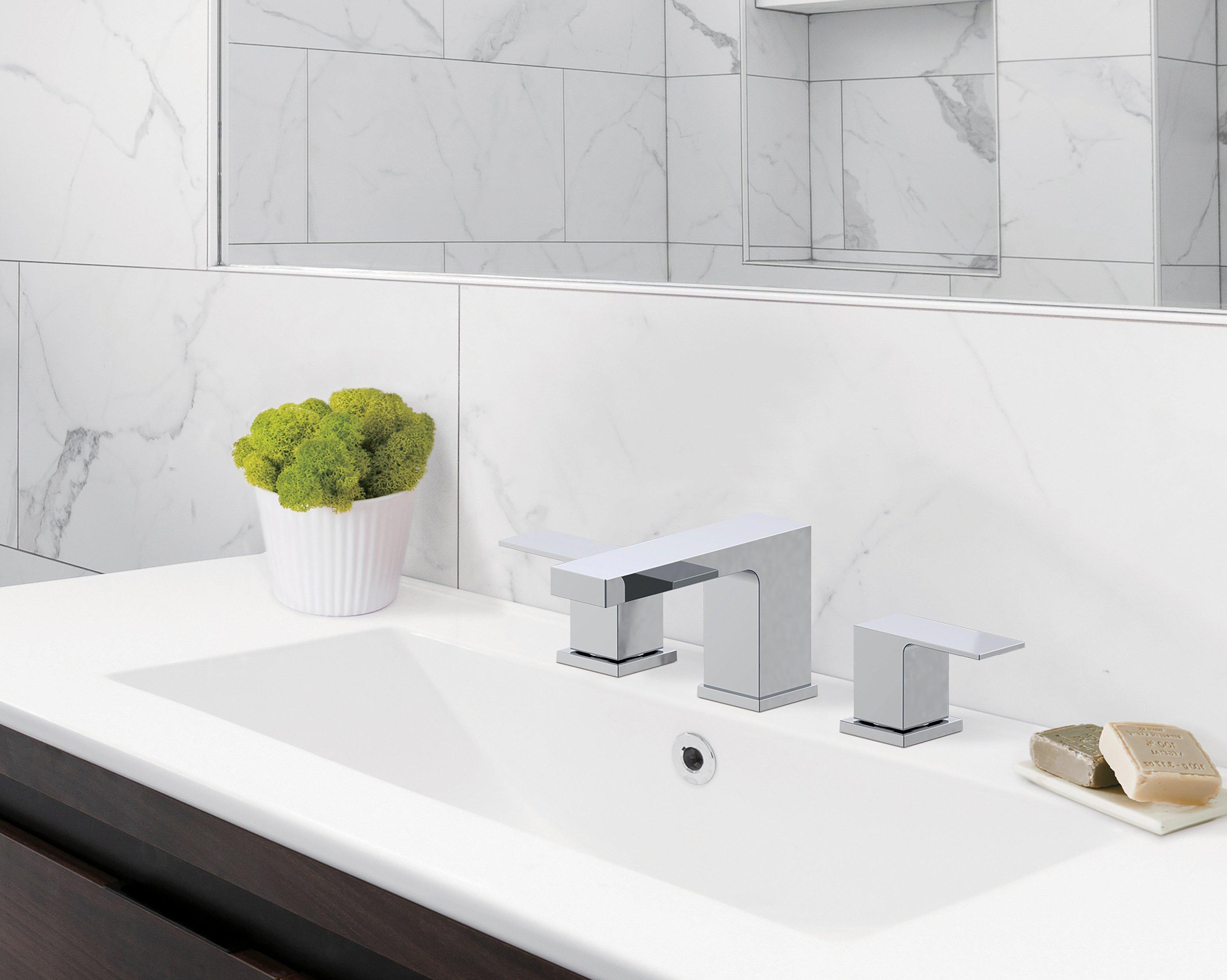 Royce 8 in. Widespread Polished Chrome Bath Faucet