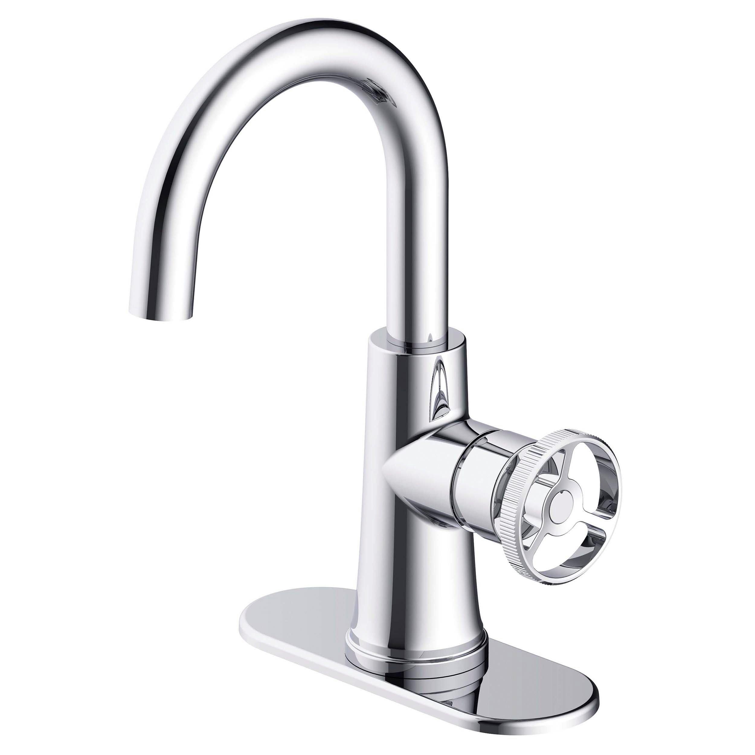 Abbey Monoblock Polished Chrome Bath Faucet