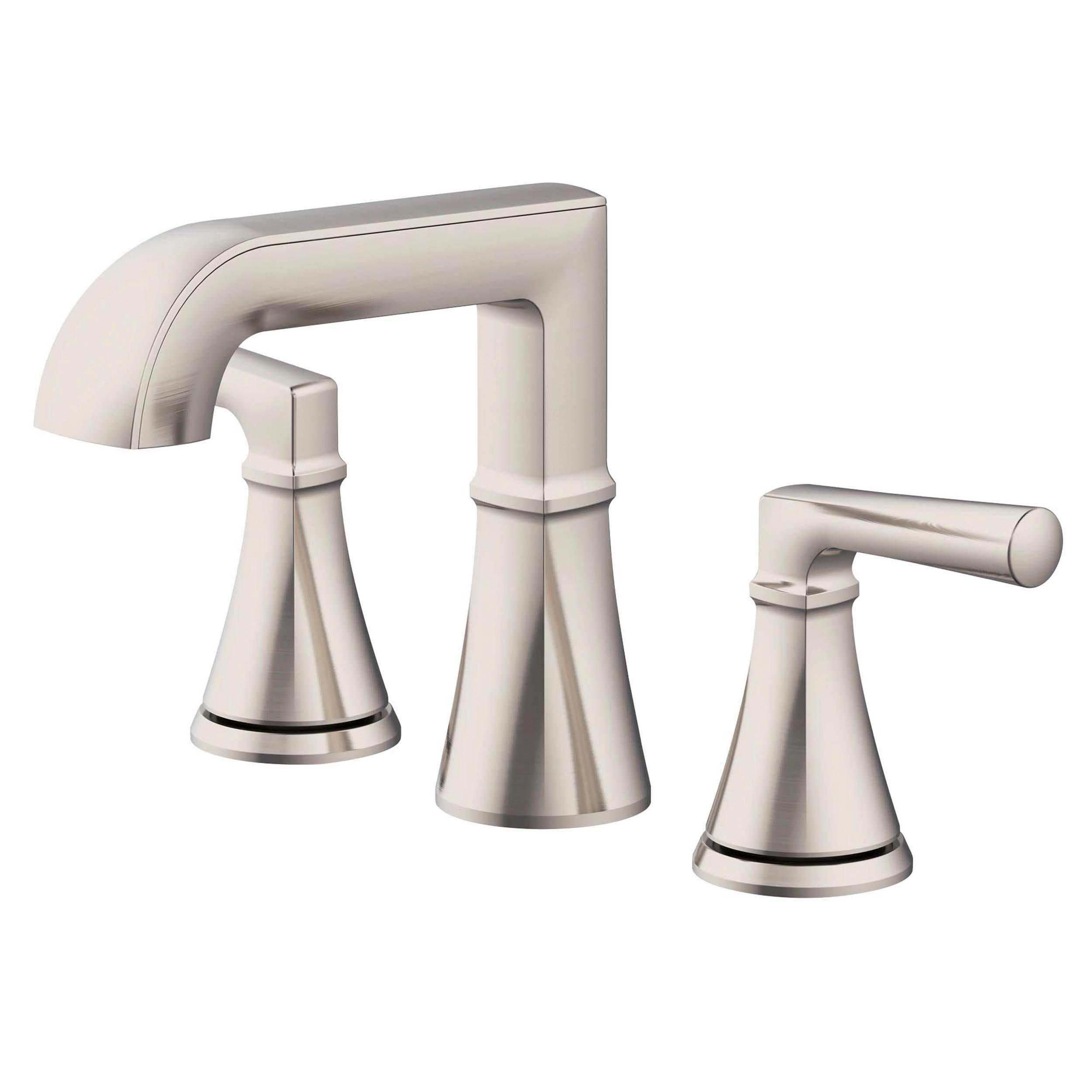 Harper 8 in. Widespread Brushed Nickel Bath Faucet