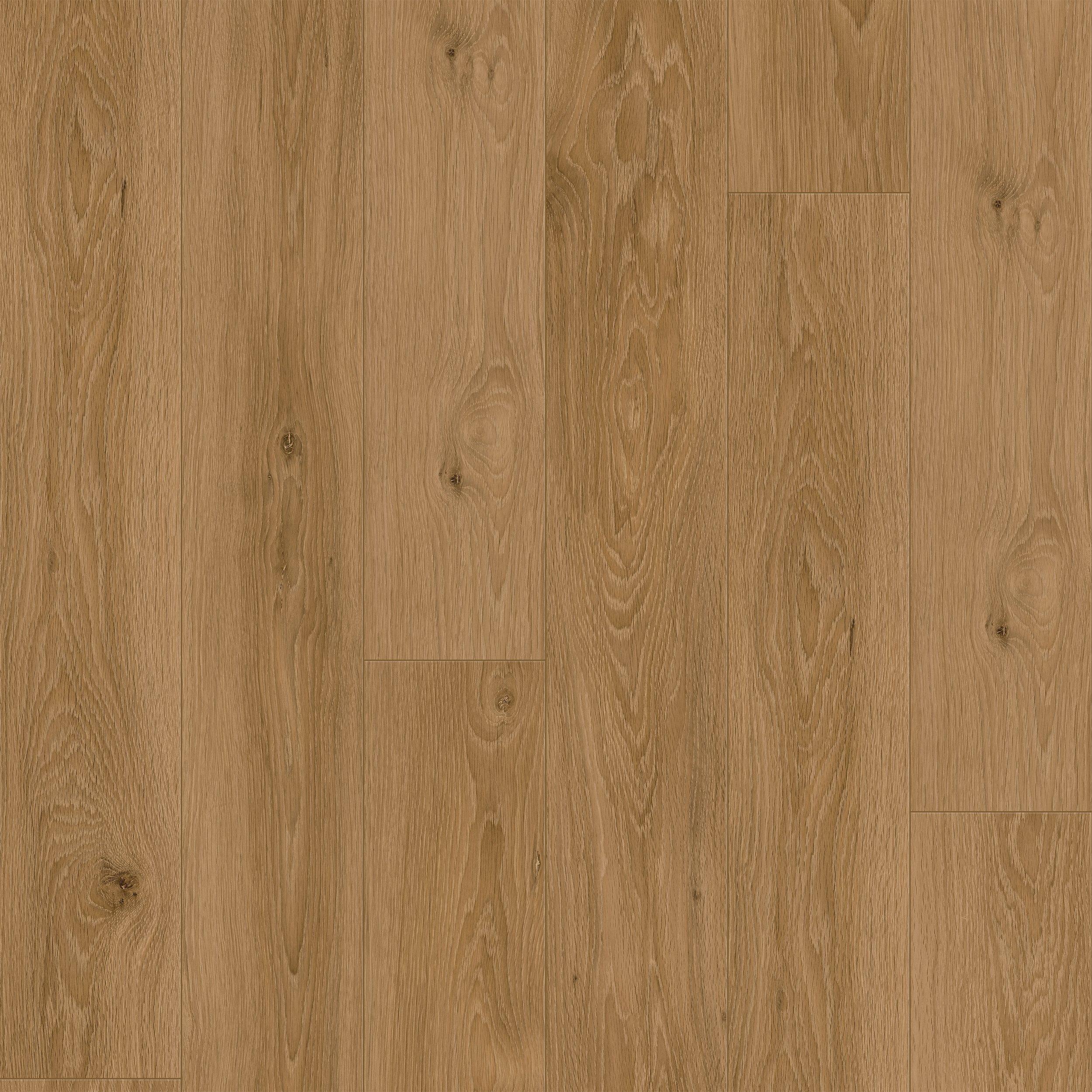 Azalea Oak Waterproof Hybrid Resilient Plank - Foam Pad