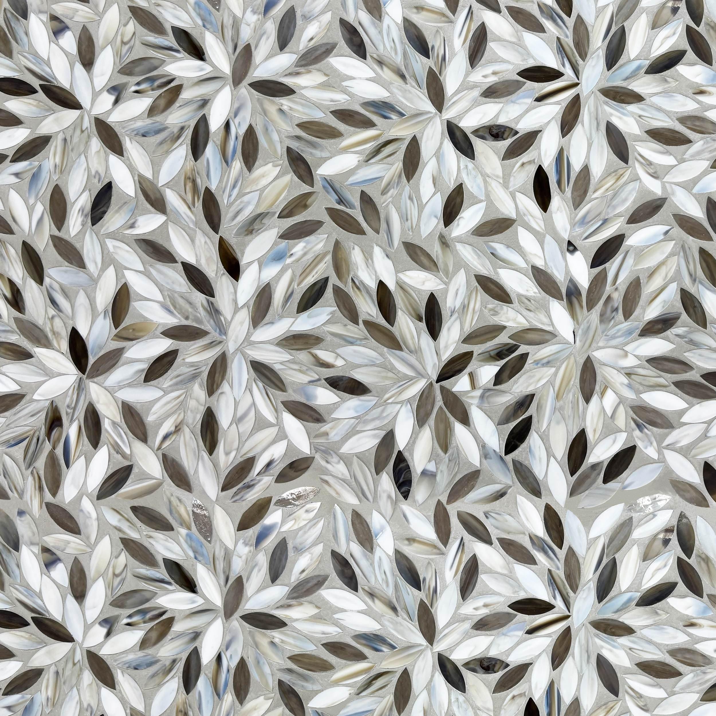 Hazel Art Glass Flower Mosaic