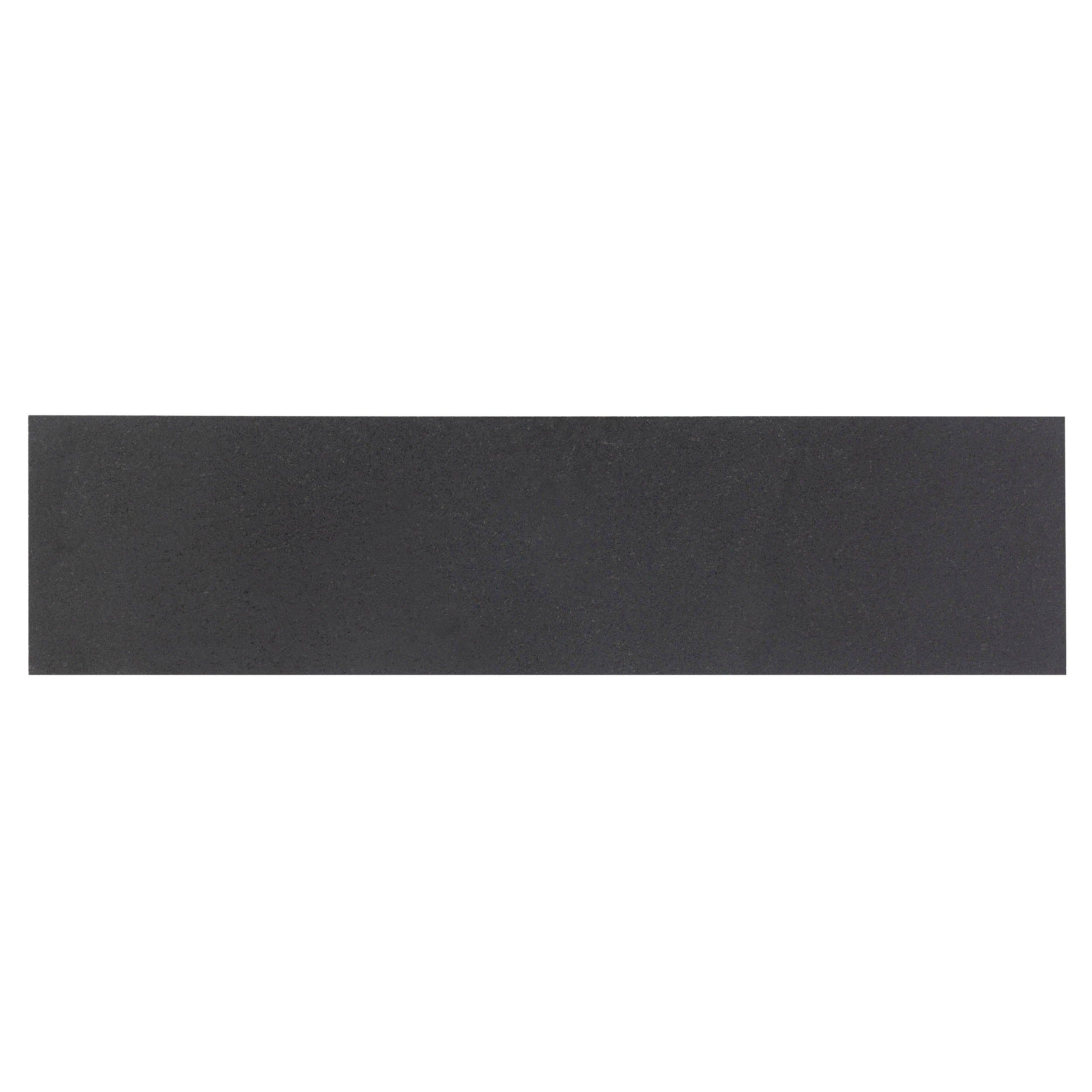 Jet Black Honed Basalt Tile