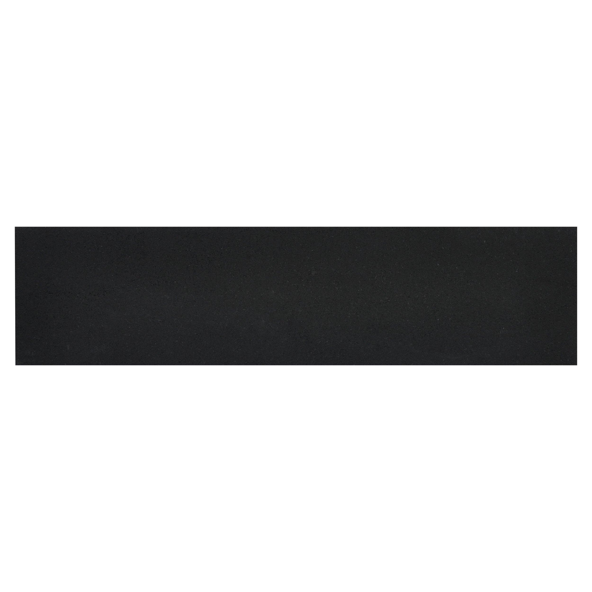 Jet Black Honed Basalt Tile